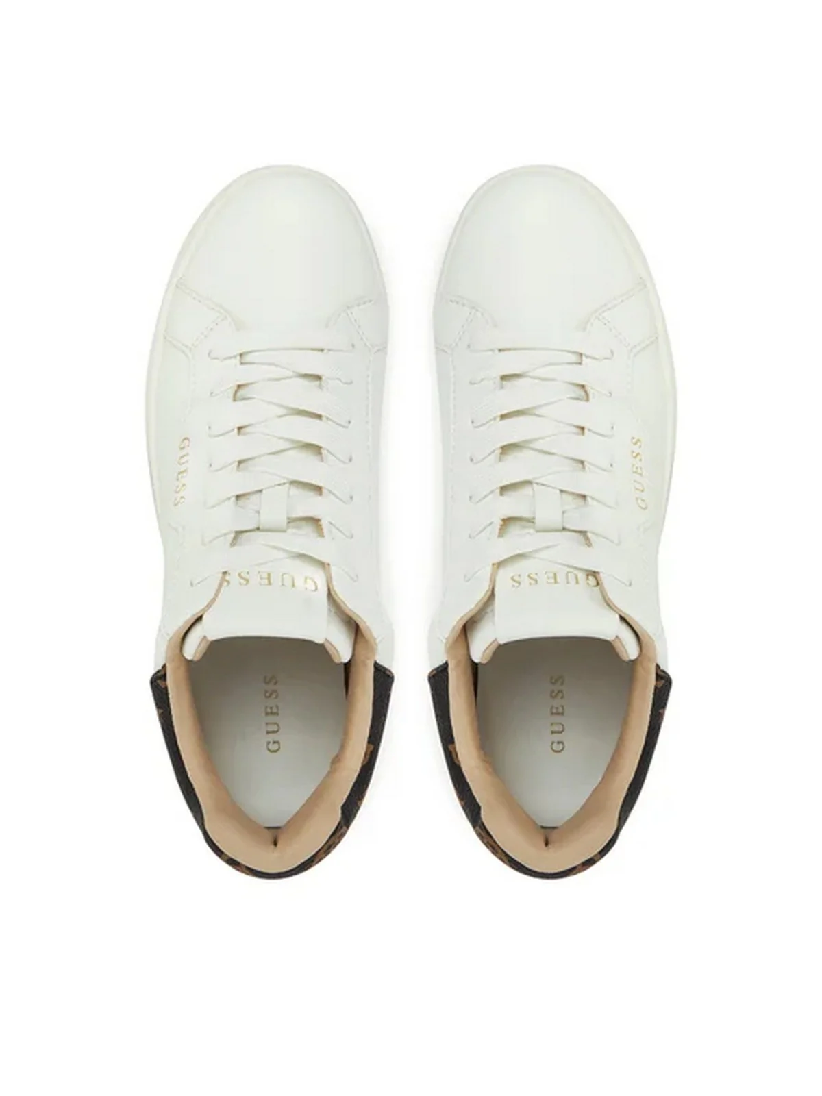 GUESS Sneaker Donna WINNIE FLPWIN FAL12 WHIBR Bianco - Image 4