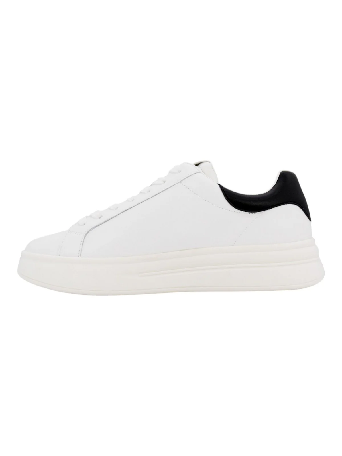 GUESS Sneaker Uomo WINNO FMPWIN ELE12 WHIBK WHITE BLACK - Image 2