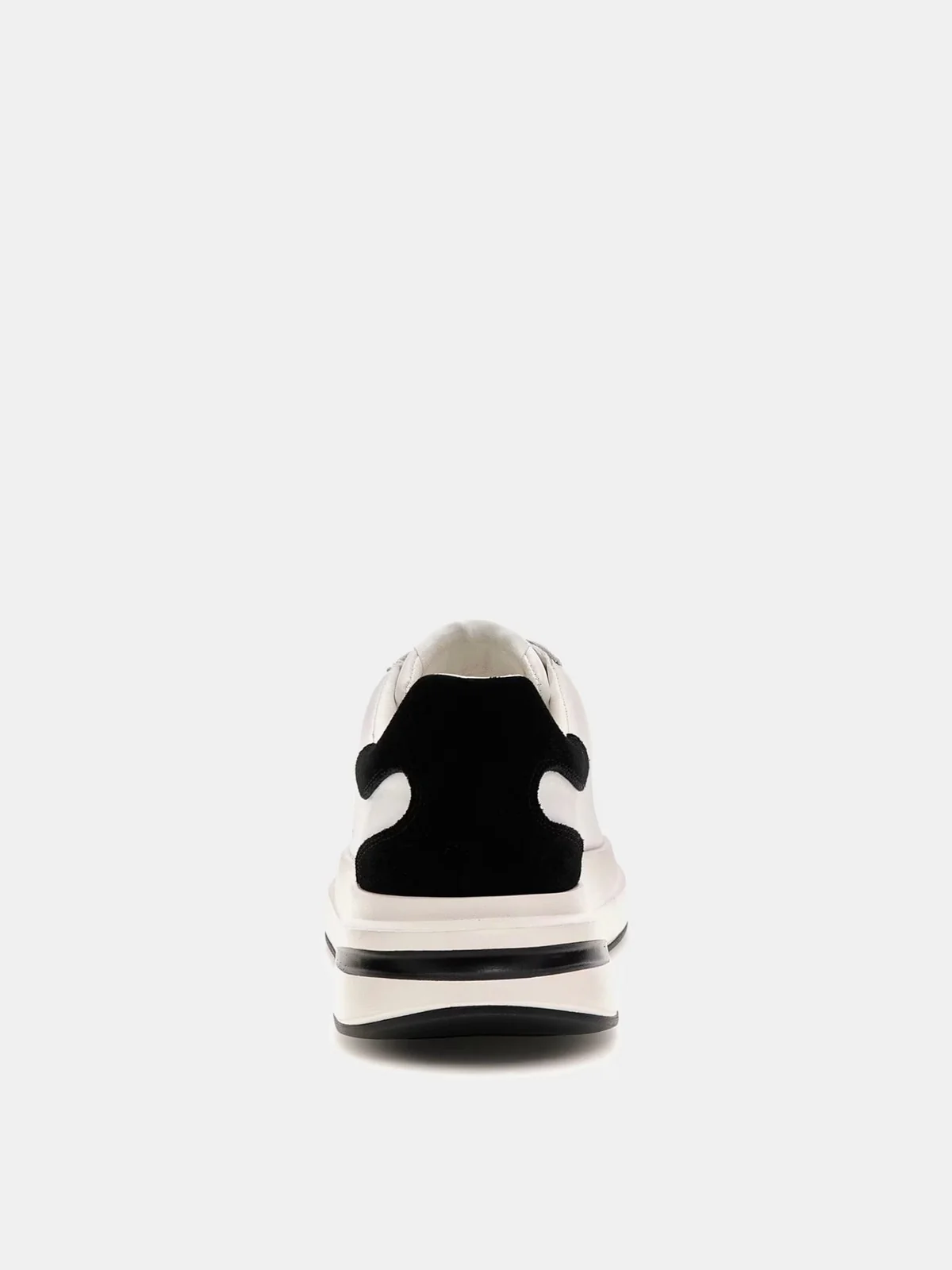GUESS Sneaker Uomo ELBA FMFLBA LEA12 WHIBK WHITE BLACK - Image 3
