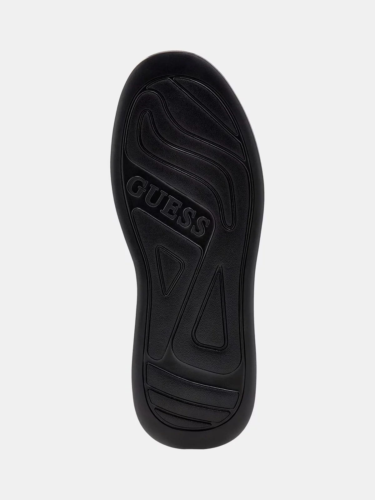 GUESS Sneaker Uomo ELBA FMFLBA LEA12 WHIBK WHITE BLACK - Image 5