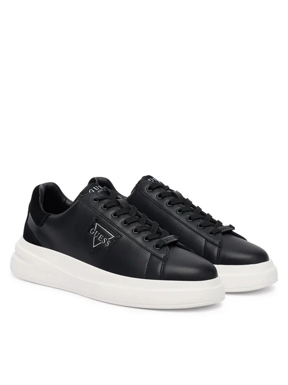 GUESS Sneaker Uomo ELBAN FMFBAN LEL12 BLACK BLACK - Image 2