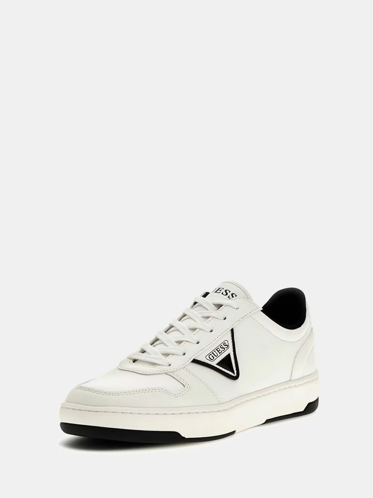 GUESS Sneaker Uomo VADIK FMPVIN ELE12 WHBLK WHITE BLACK - Image 2