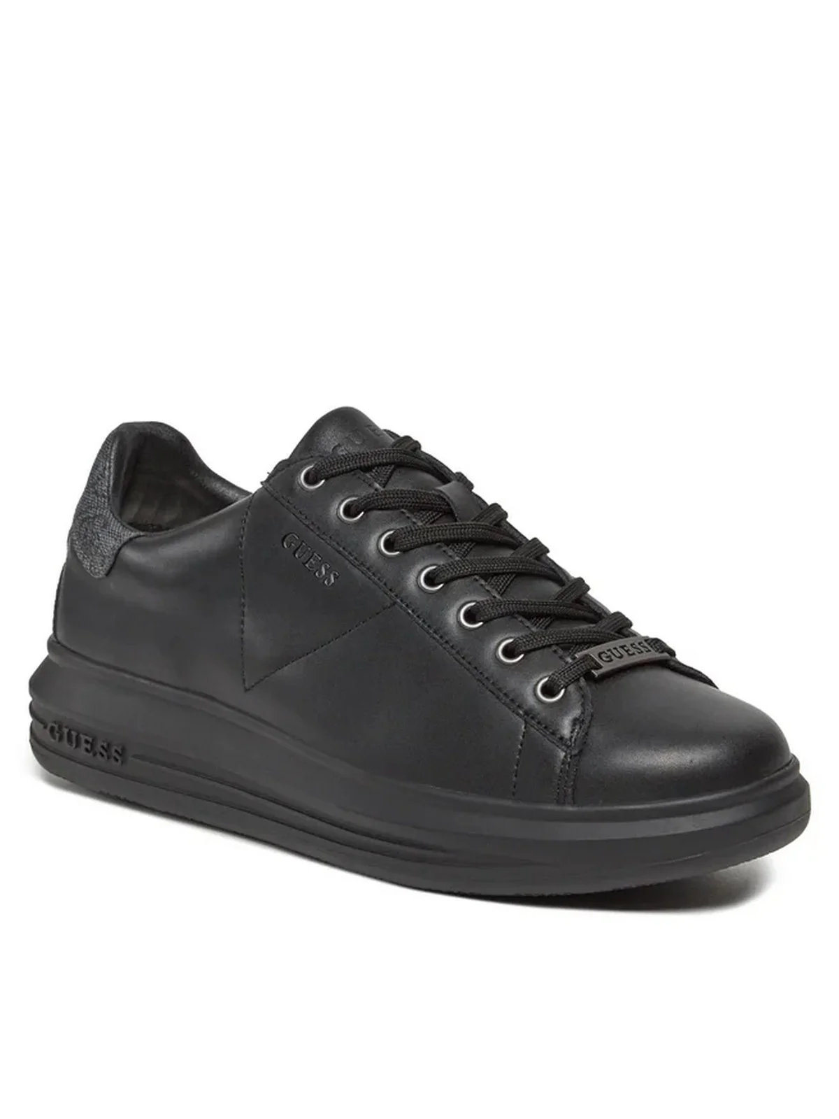 GUESS Sneaker Uomo Vibo FM8VIB FAP12 BLACO Nero - Image 4