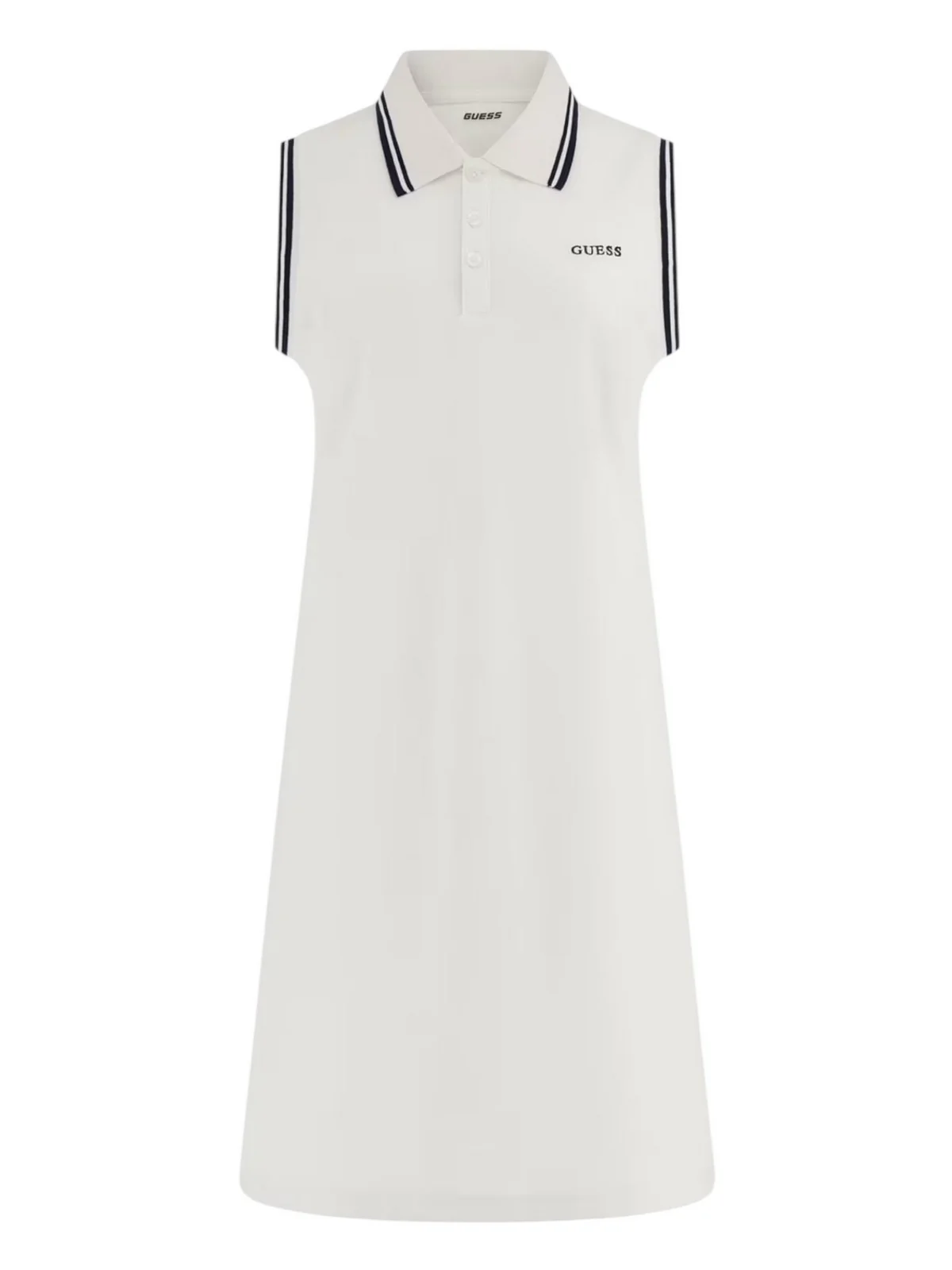 GUESS SPORT Abito Donna AMARYLLIS SHORT DRES V5GK04 KCOK1 G011 Bianco