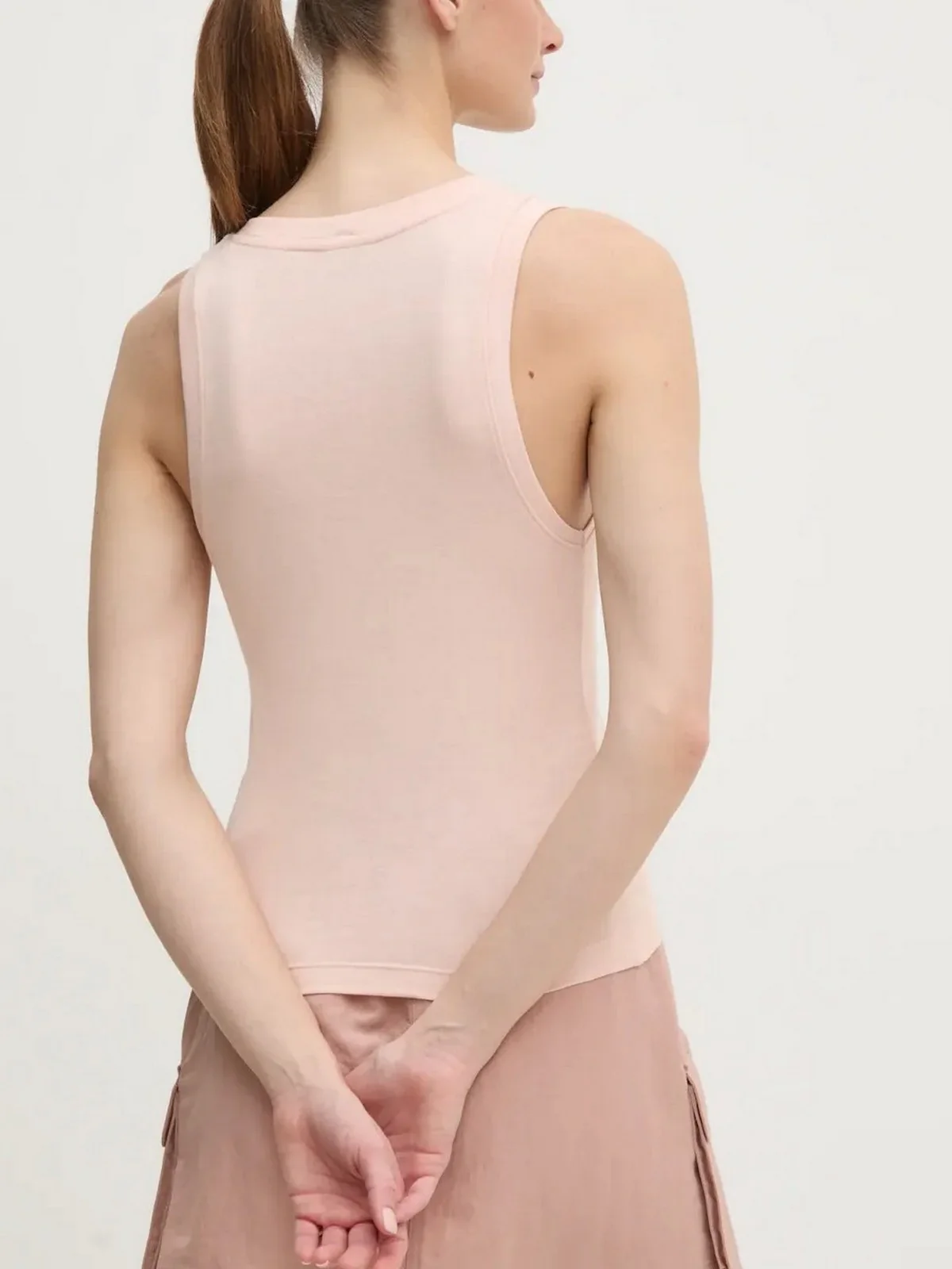 GUESS SPORT Canotta Donna GELSEY TANK TOP V5RP14 KCOI1 G6O1 Rosa - Image 3