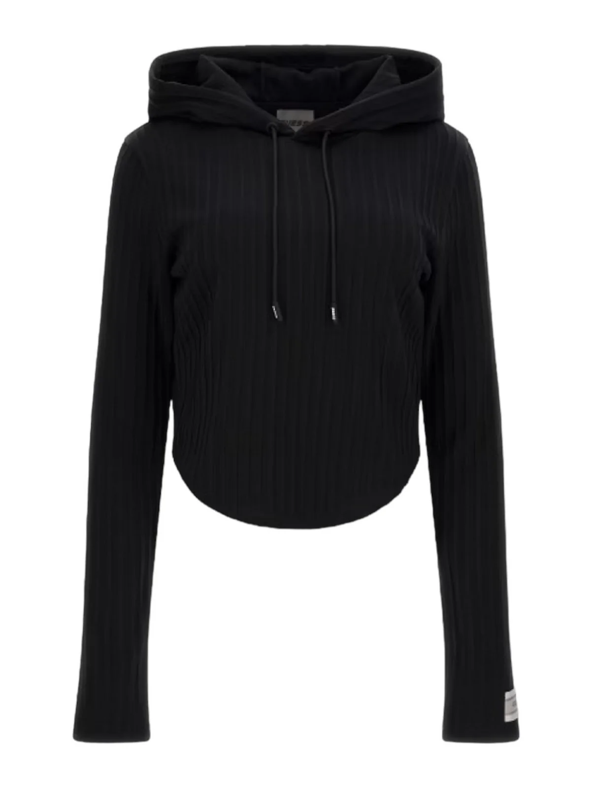 GUESS SPORT Felpa Donna Anneka Hoodie Sweats V4RQ03 KC2U2 JBLK Nero