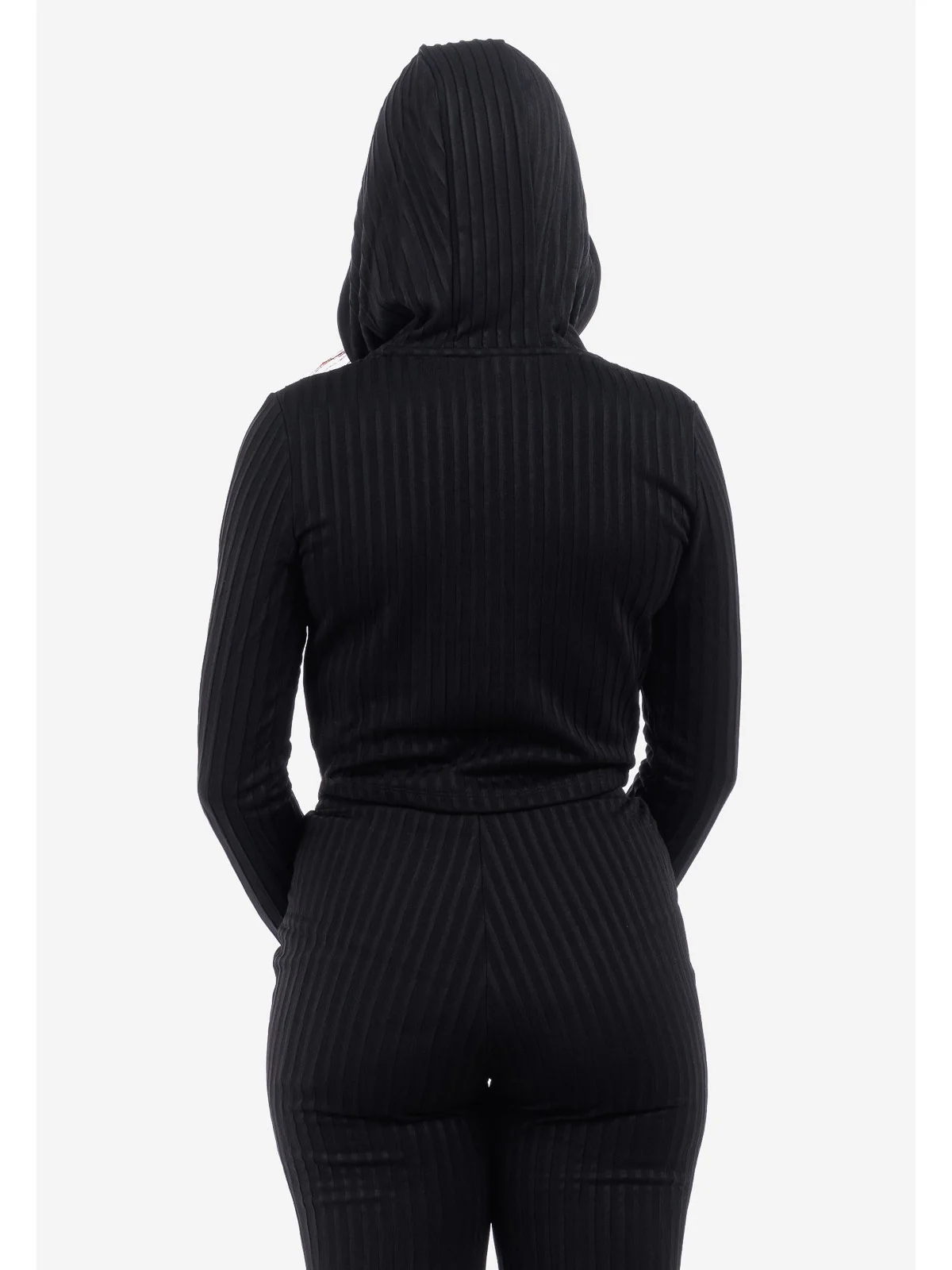 GUESS SPORT Felpa Donna Anneka Hoodie Sweats V4RQ03 KC2U2 JBLK Nero - Image 3