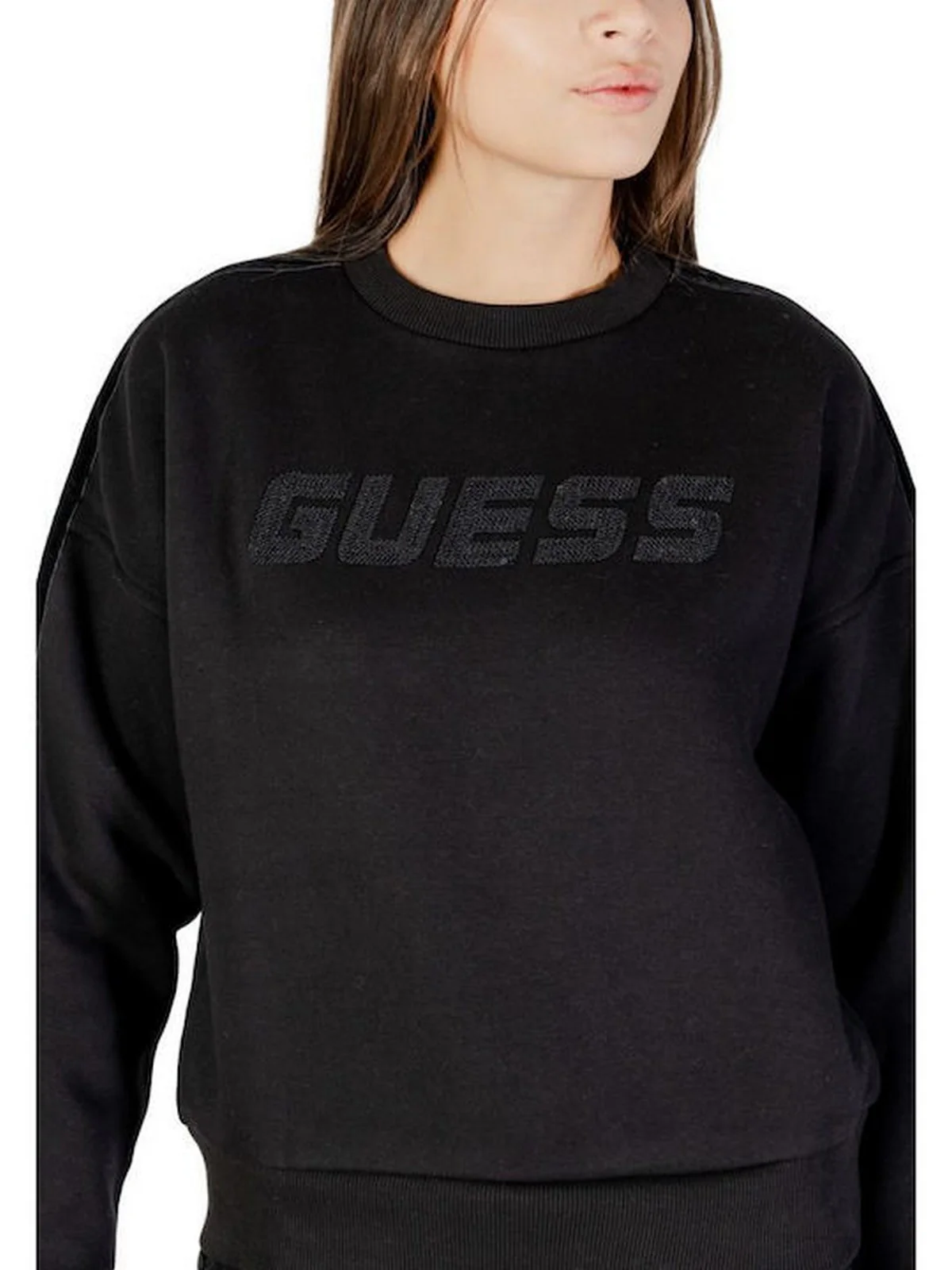 GUESS SPORT Felpa Donna  V5BQ10 KB681 JBLK Jet Black A996 - Image 2