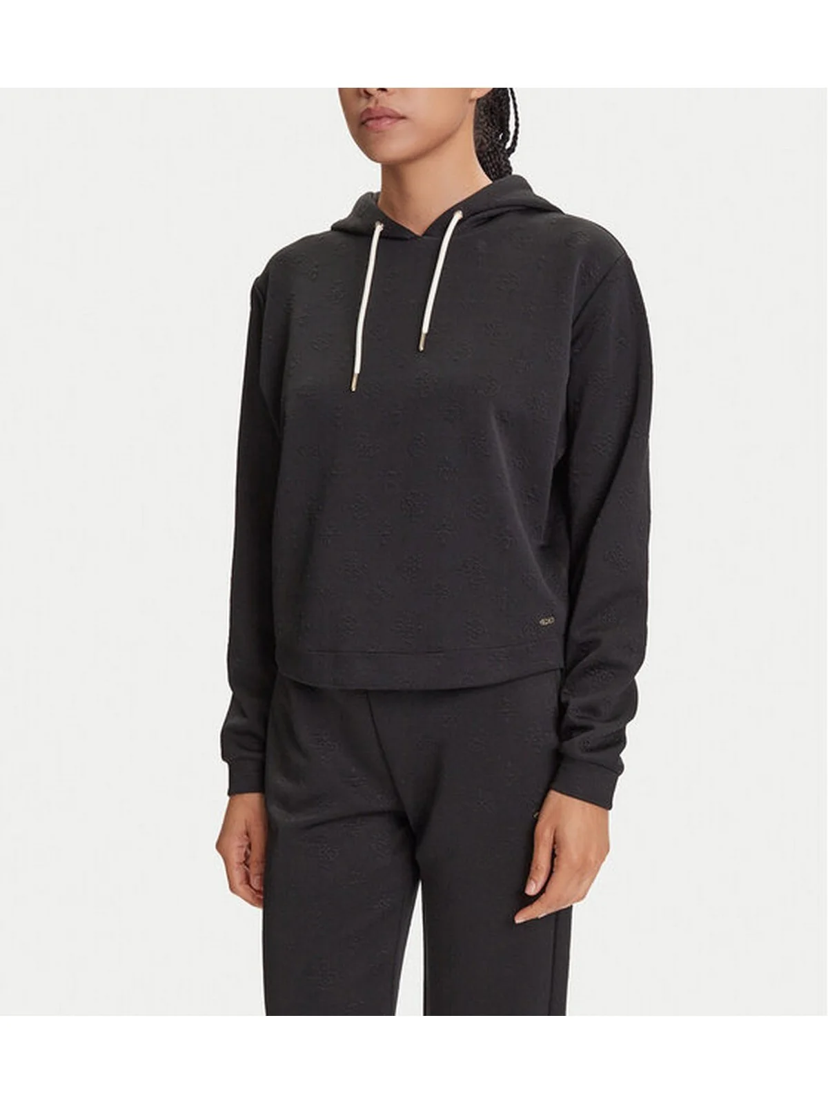 GUESS SPORT Felpa Donna  V5YQ04 KBSL2 FJ8A PEONY M BLACK - Image 3