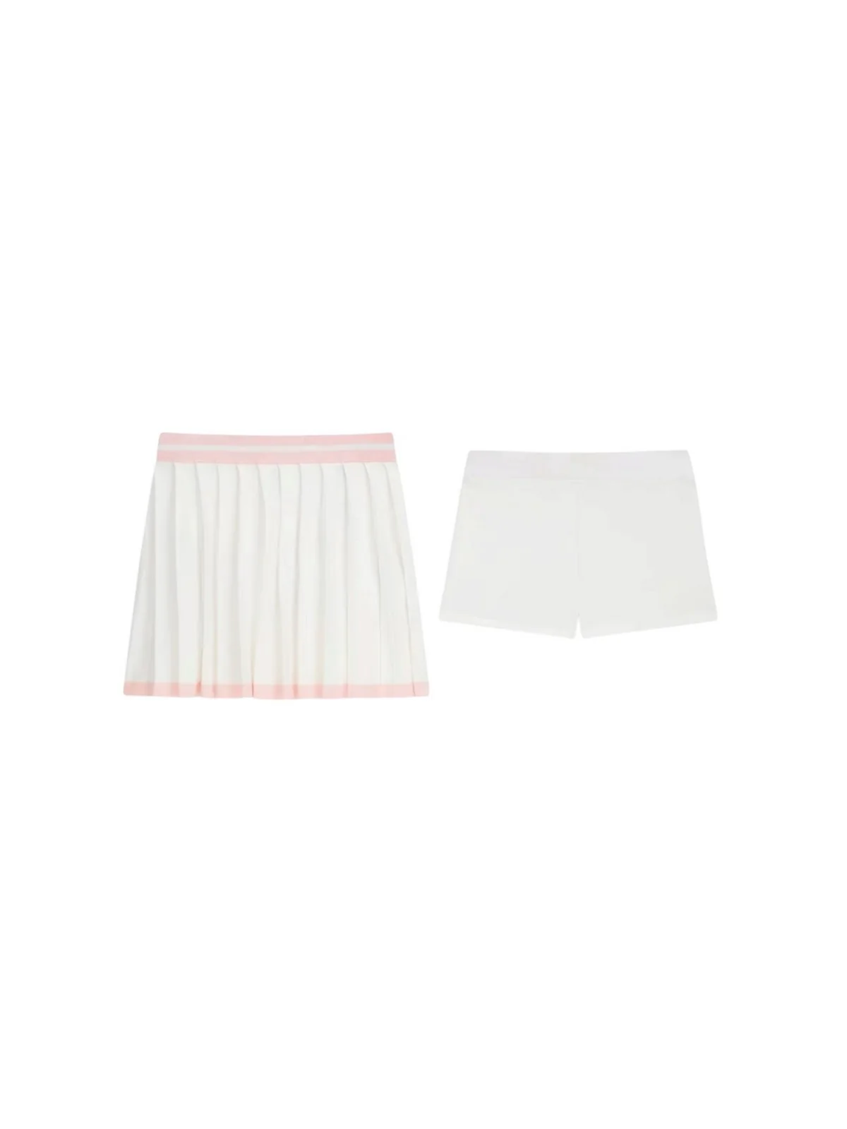 GUESS SPORT Gonna Donna GABRY PLEATED SKIRT SWTR V6GD04 Z0649 A10F NEIGE WHITE - Image 2