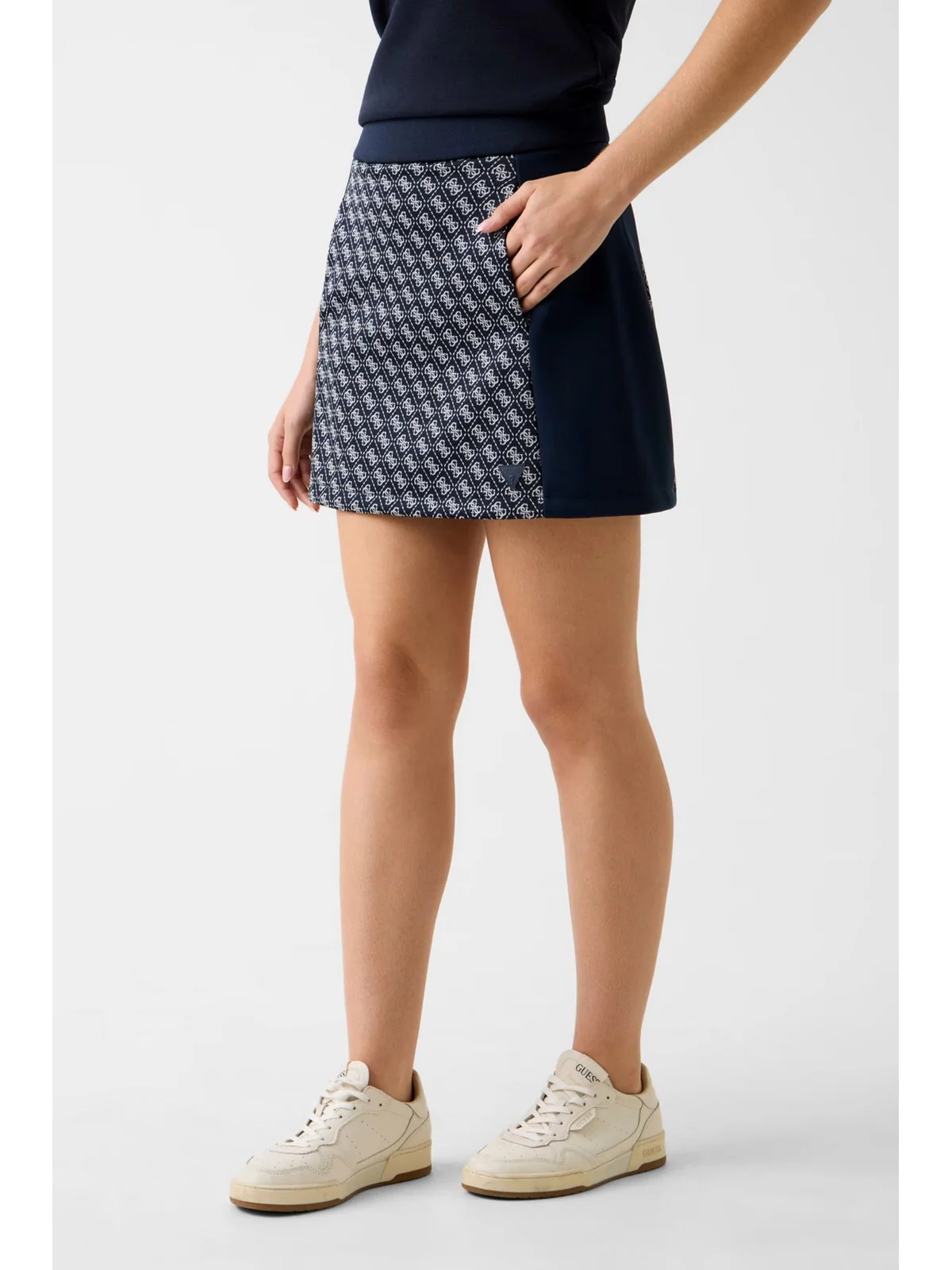 GUESS SPORT Gonna Donna MAYA 4G SKIRT V6RD04 K2042 FJBB 4G JACQUARD MOON - Image 2