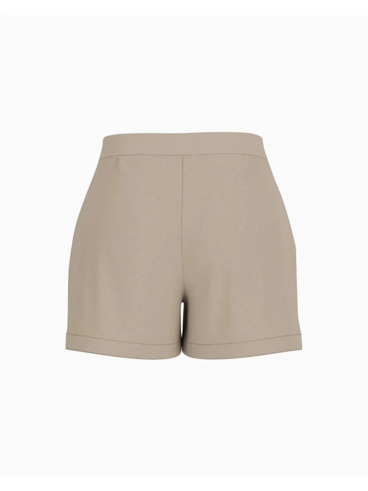 GUESS SPORT Pantalocino Donna SARAH PIQUE SHORTS V6GD01 K2927 G1BW SAND TAN - Image 2
