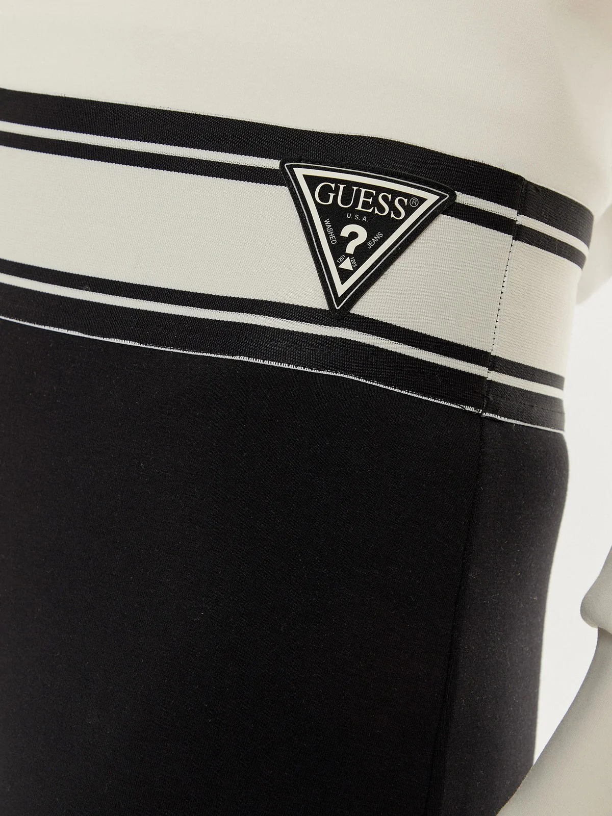 GUESS SPORT Pantalone Donna ANN LONG PANTS V3BB09 KBCK2 JBLK Nero - Image 4