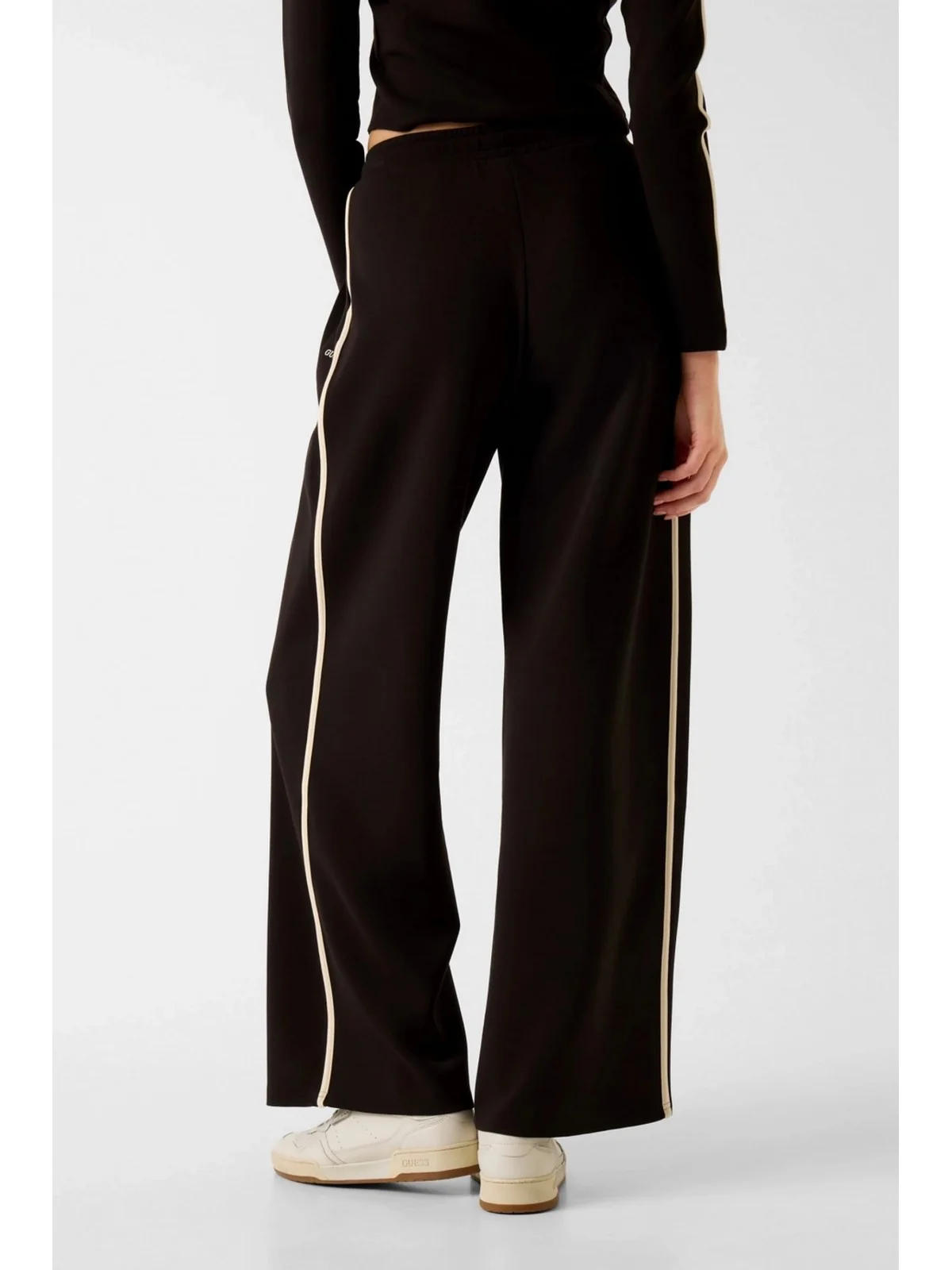 GUESS SPORT Pantalone Donna JASMINE WIDE LEG PANT V6GB01 K2914 JBLK Jet Black A996 - Image 4