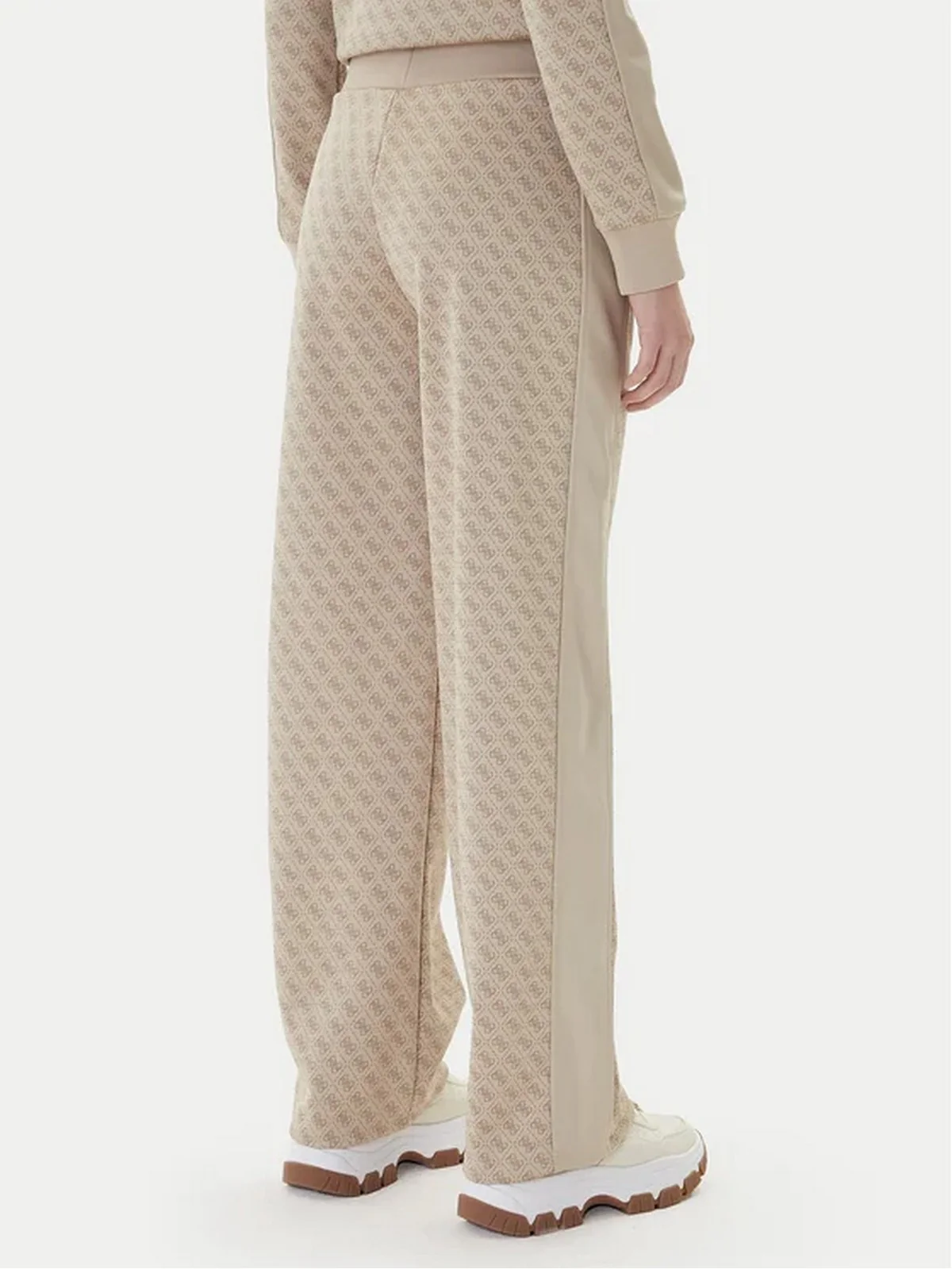 GUESS SPORT Pantalone Donna MAYA 4G WIDE LEG PANTS V6RB09 K2042 FNN0 4G JACQUARD LIGHT MI - Image 2