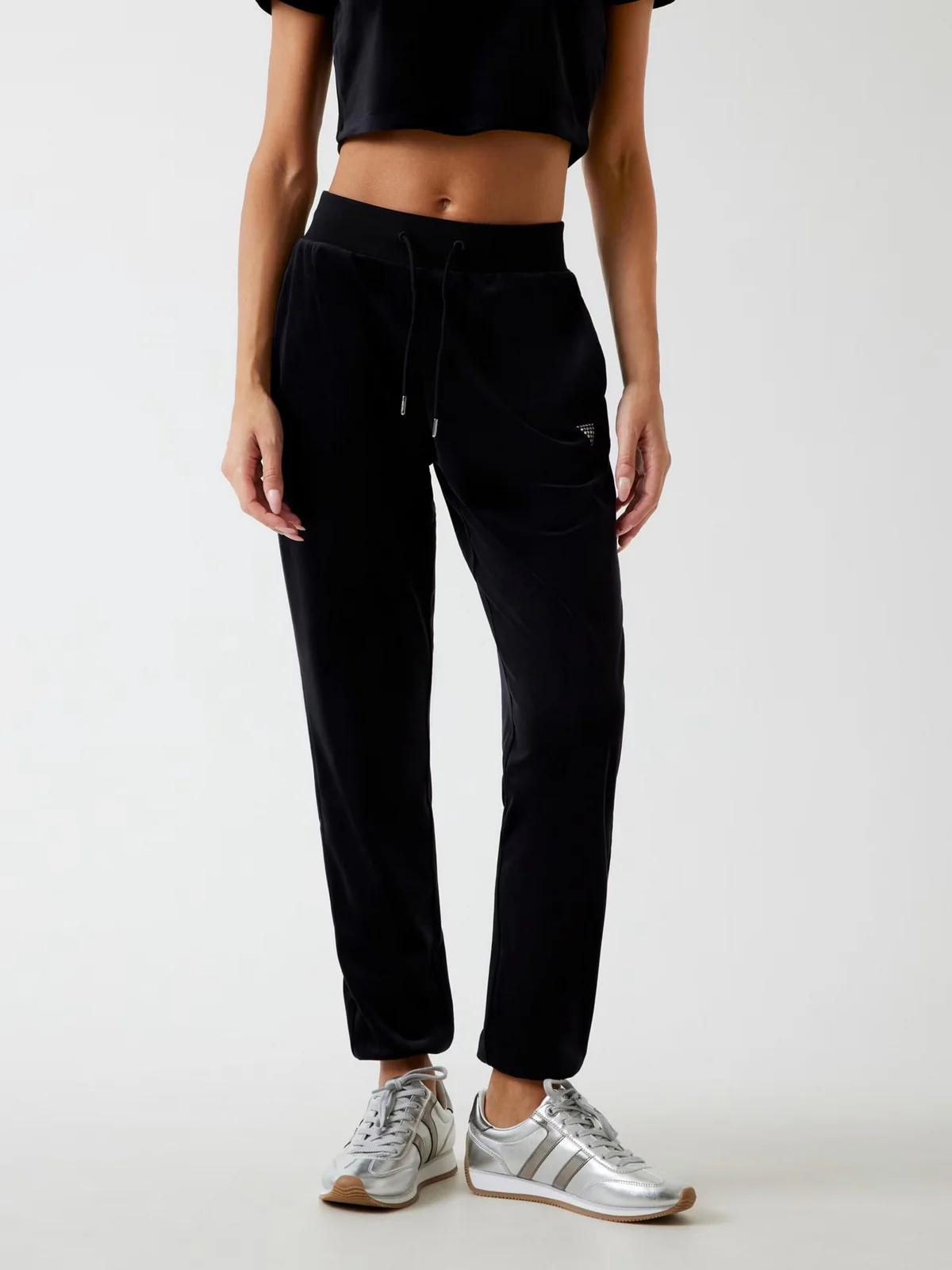 GUESS SPORT Pantalone Donna  V3BB27 K0232 JBLK Jet Black A996 - Image 2