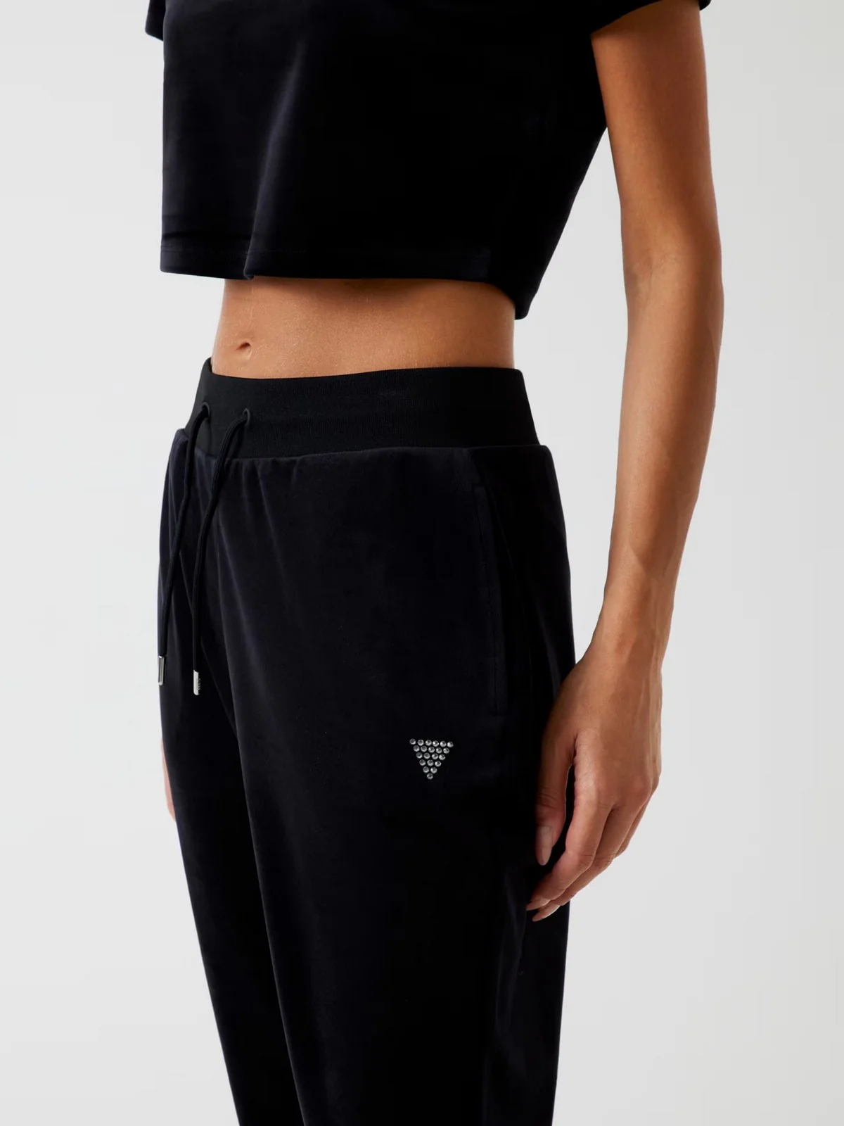 GUESS SPORT Pantalone Donna  V3BB27 K0232 JBLK Jet Black A996 - Image 4