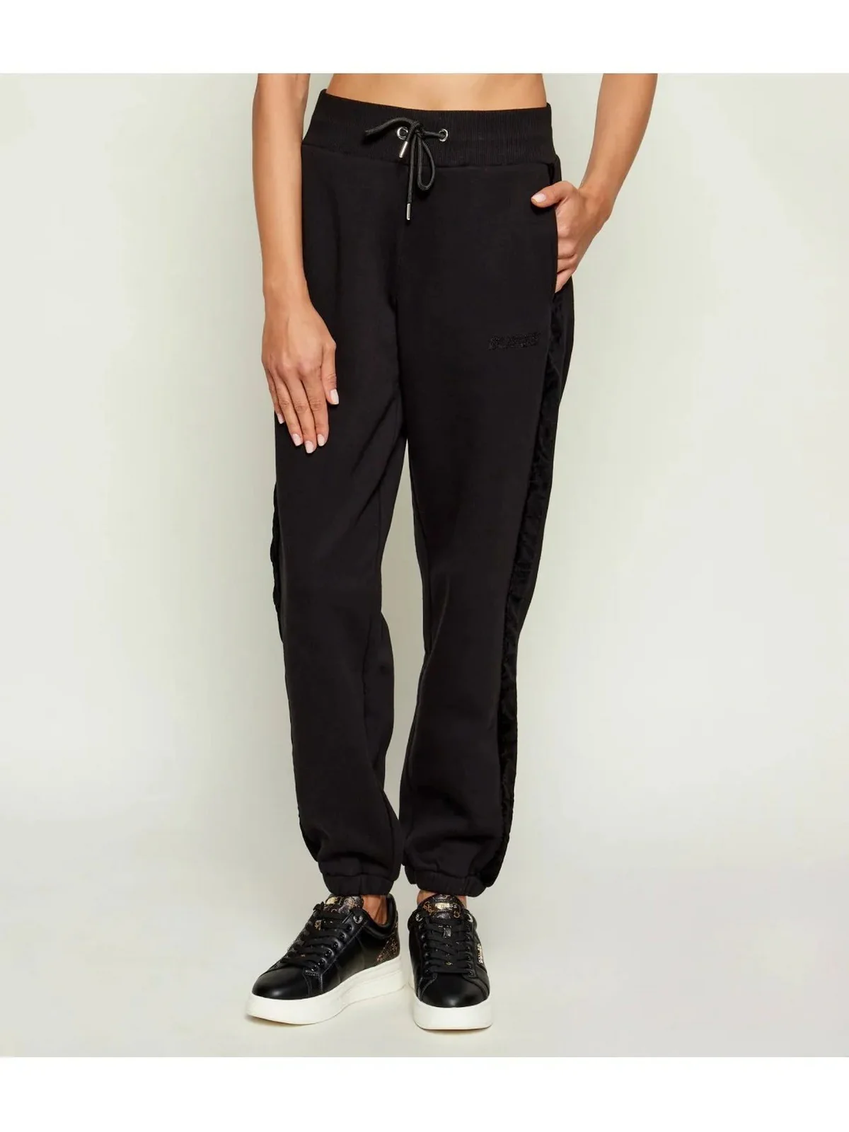 GUESS SPORT Pantalone Donna  V5BB10 KB681 JBLK Jet Black A996 - Image 5
