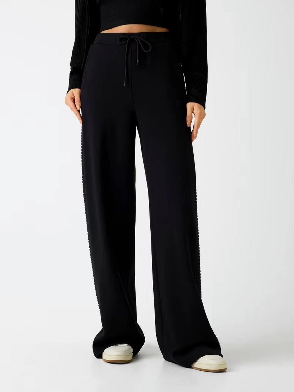 GUESS SPORT Pantalone Donna V5BB11 K1981 JBLK Jet Black A996 - Image 2