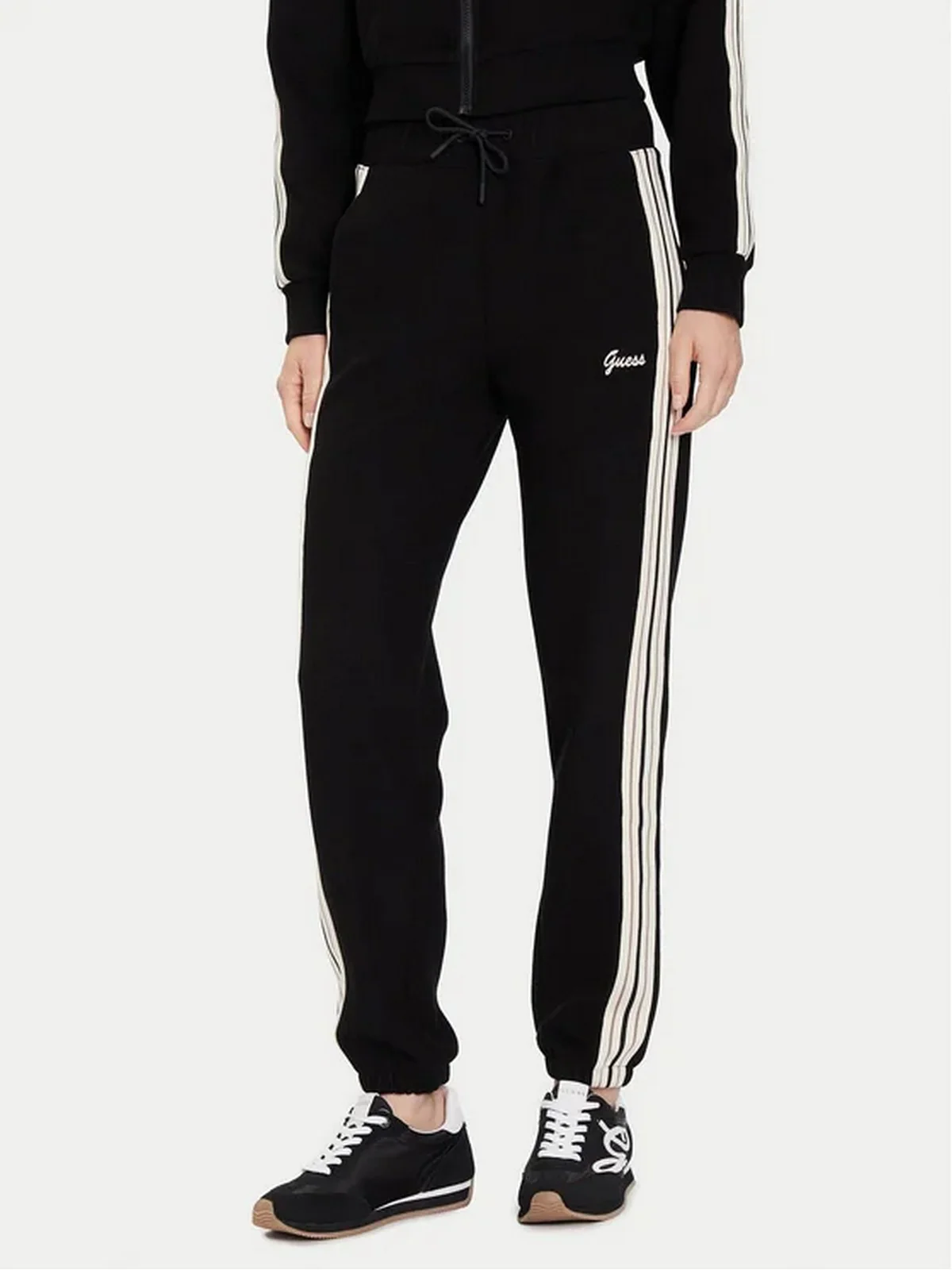 GUESS SPORT Pantalone Donna  V5BB17 KCX52 JBLK Jet Black A996 - Image 4