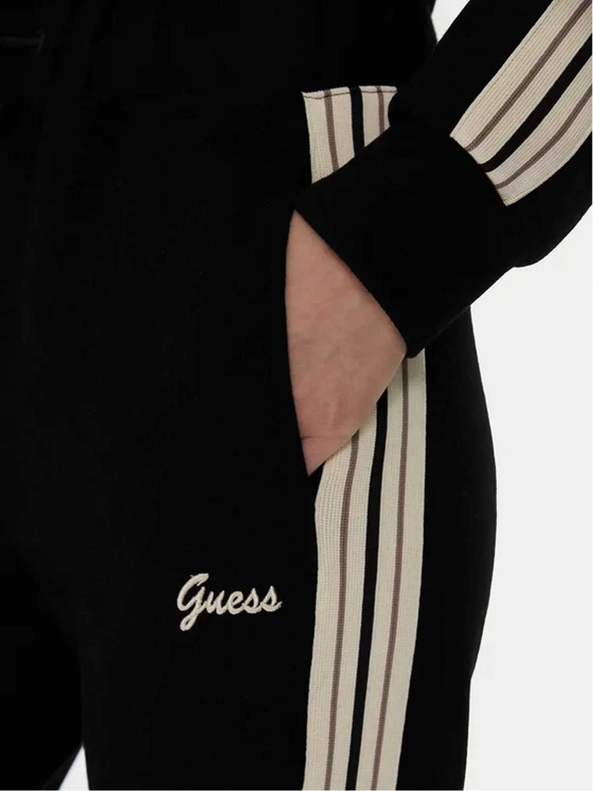 GUESS SPORT Pantalone Donna  V5BB17 KCX52 JBLK Jet Black A996 - Image 6