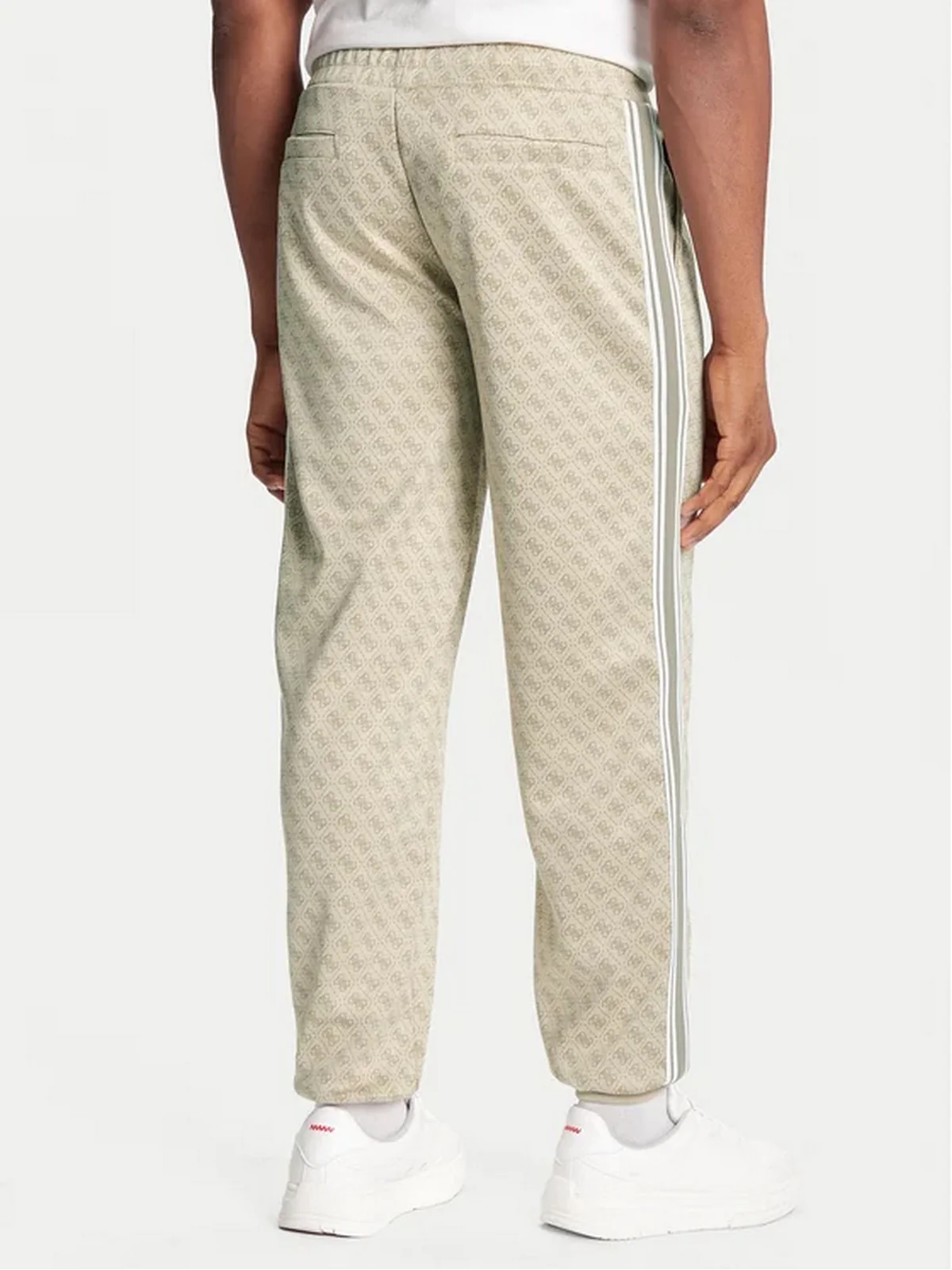 GUESS SPORT Pantalone Uomo PARIMO 4G CUFFED PANT Z5BB19 K2042 FJ9O 4G JACQUARD LIGHT MI - Image 2