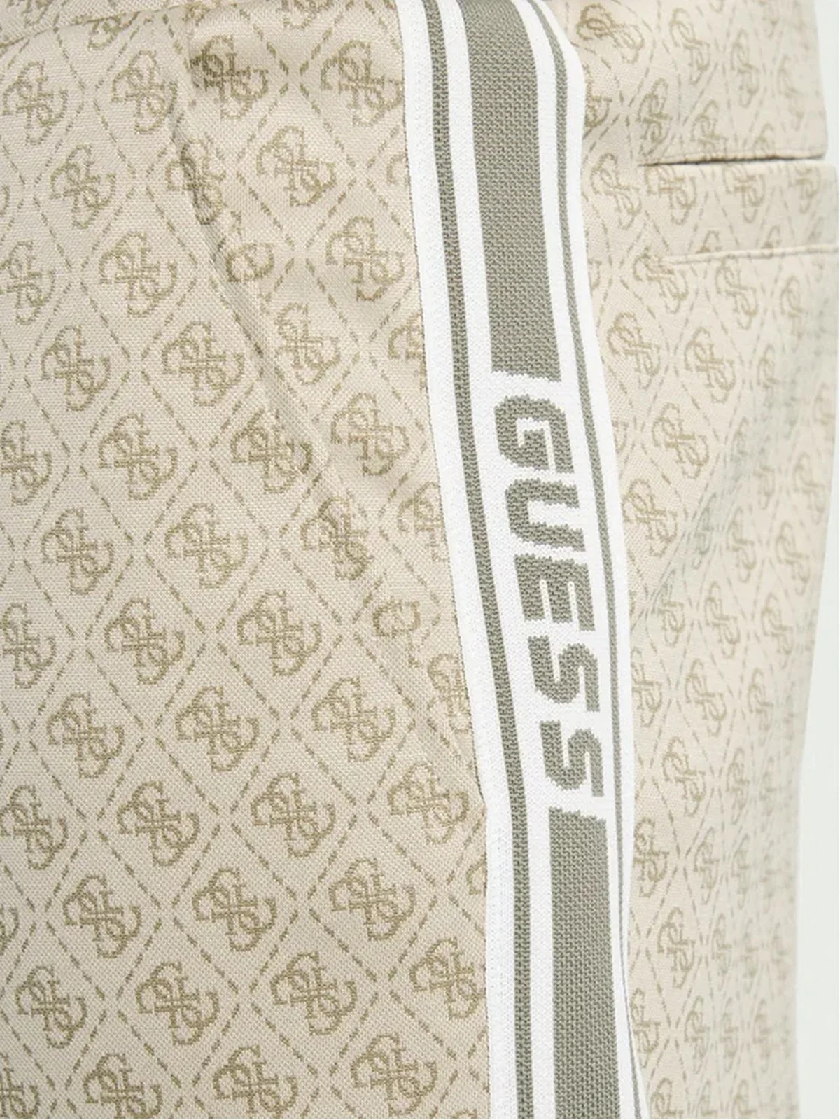 GUESS SPORT Pantalone Uomo PARIMO 4G CUFFED PANT Z5BB19 K2042 FJ9O 4G JACQUARD LIGHT MI - Image 4