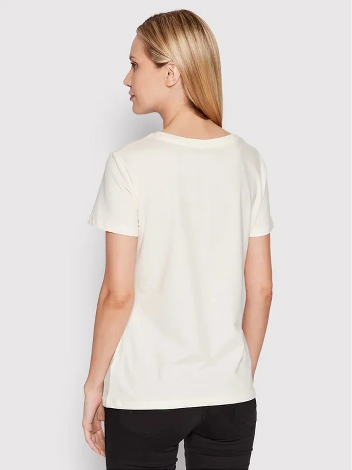 GUESS SPORT T-shirt Donna ADELE SS CN TEE V2YI07 K8HM0 G6K5 OCEAN SALT - Image 3
