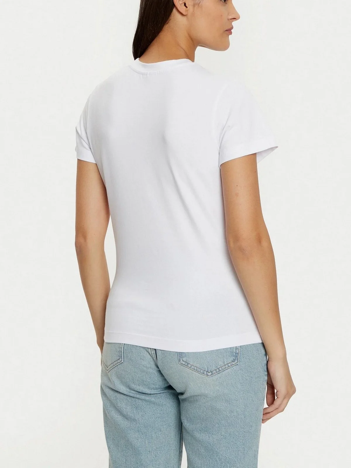 GUESS SPORT T-shirt Donna COLETTE SS TEE V4YI21 KCDH1 G011 Bianco - Image 3