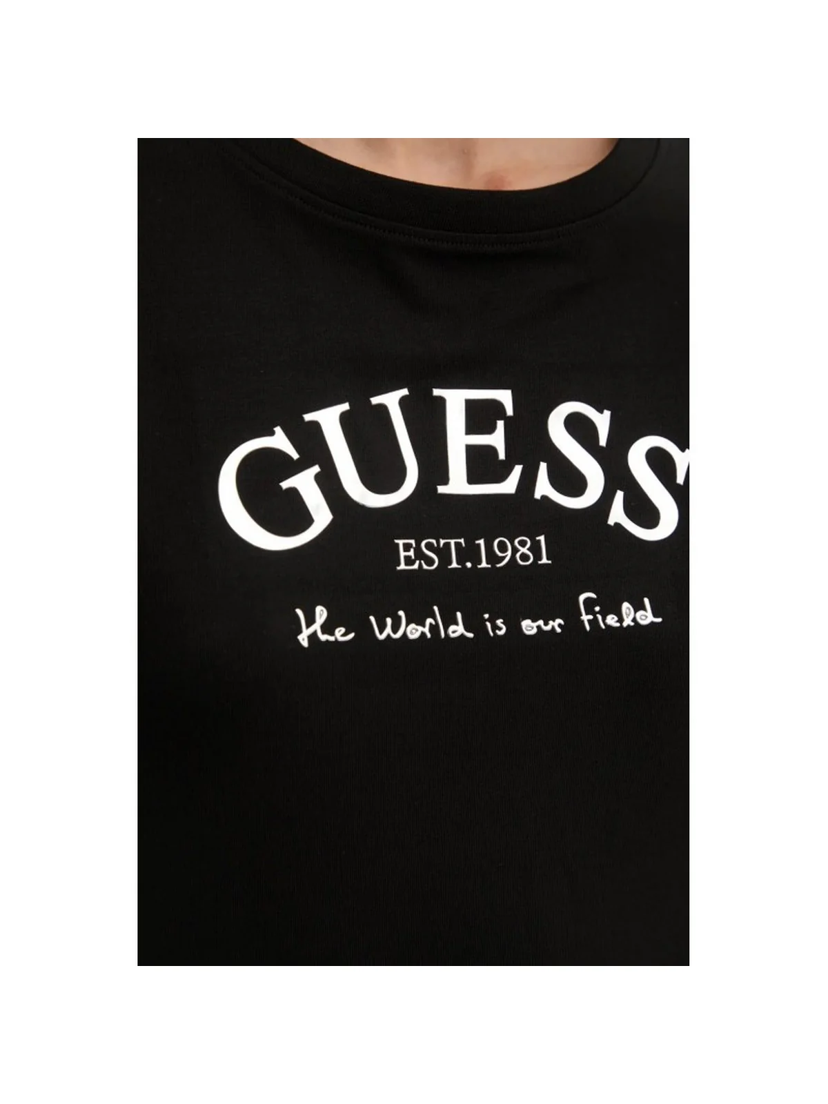 GUESS SPORT T-shirt Donna MARGOT SS T-SHIRT V5RI16 J1314 JBLK Nero - Image 2