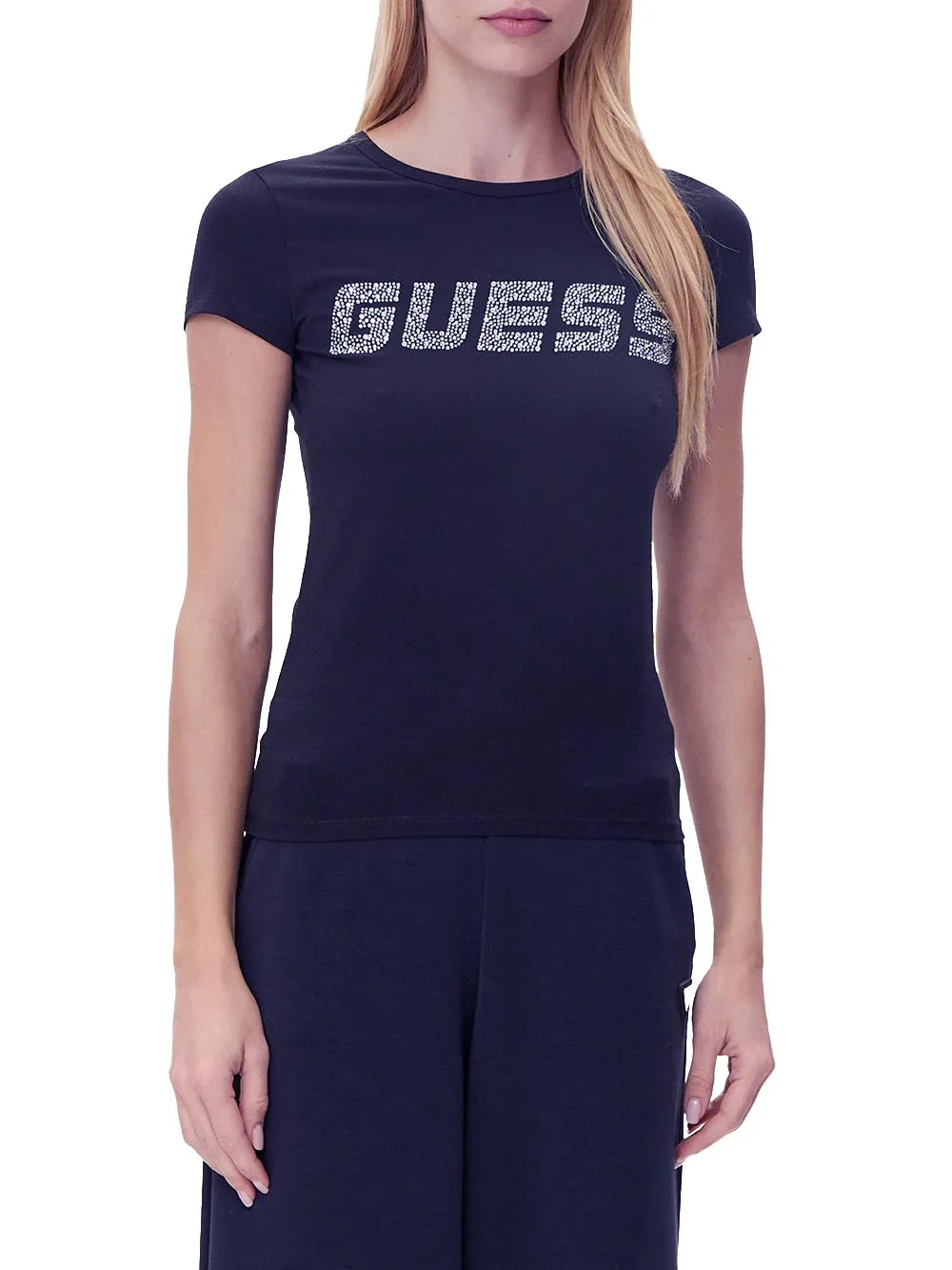 GUESS SPORT T-shirt Donna NEW KIARA SS T-SHIRT V5GI20 J1314 A71W DARING OCEAN - Image 2