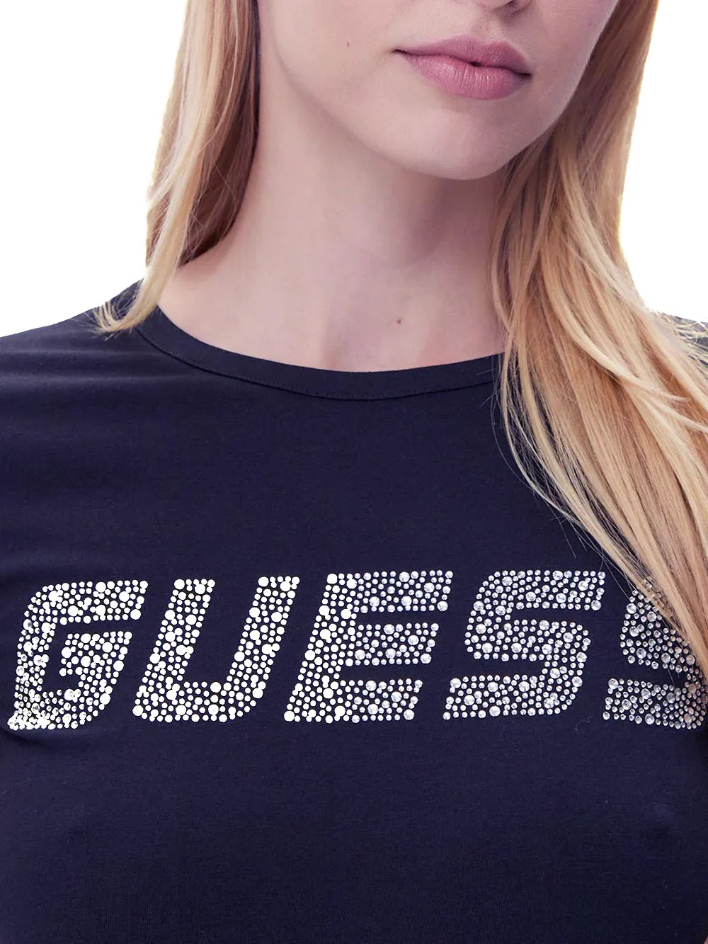 GUESS SPORT T-shirt Donna NEW KIARA SS T-SHIRT V5GI20 J1314 A71W DARING OCEAN - Image 4
