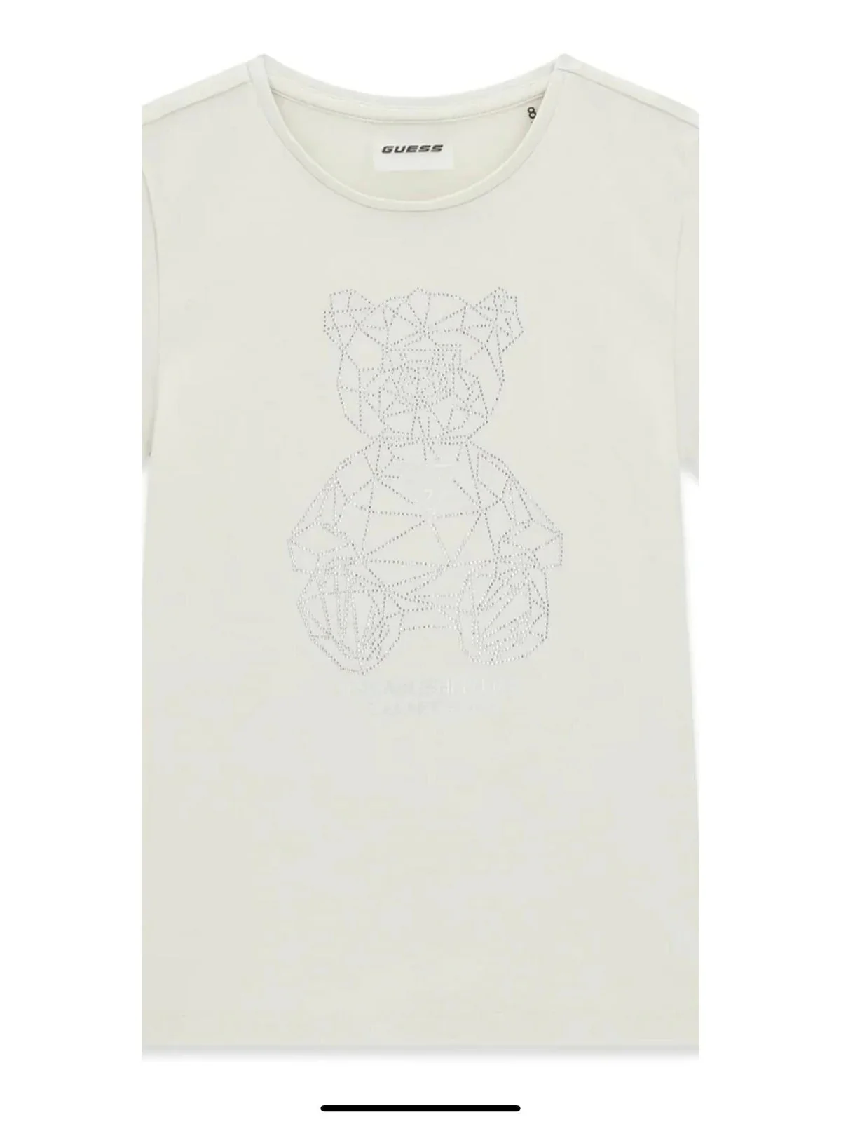 GUESS SPORT T-shirt Donna ROMY SS CN T-SHIRT V6GI12 K3325 G056 WHITE PEAKS - Image 3