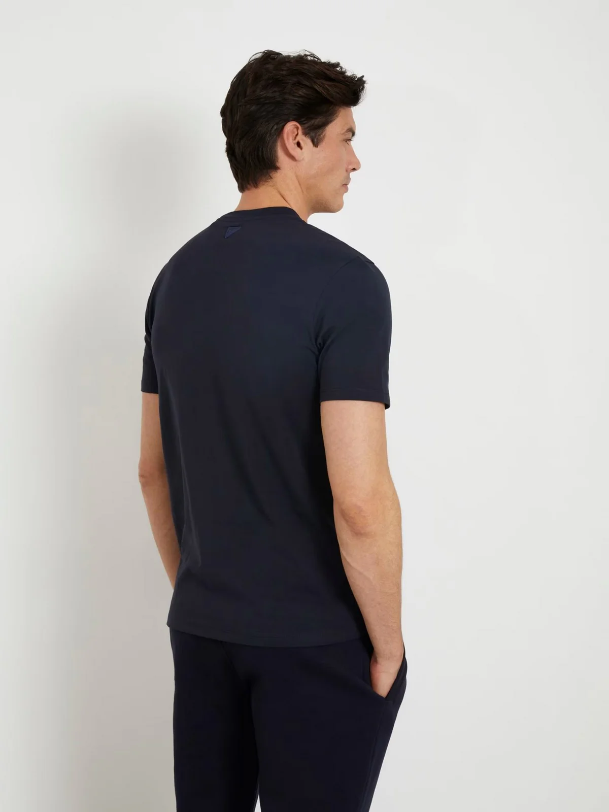 GUESS SPORT T-shirt Uomo SS ALPHY T-SHIRT Z2YI11 J1314 DPM Blu - Image 3