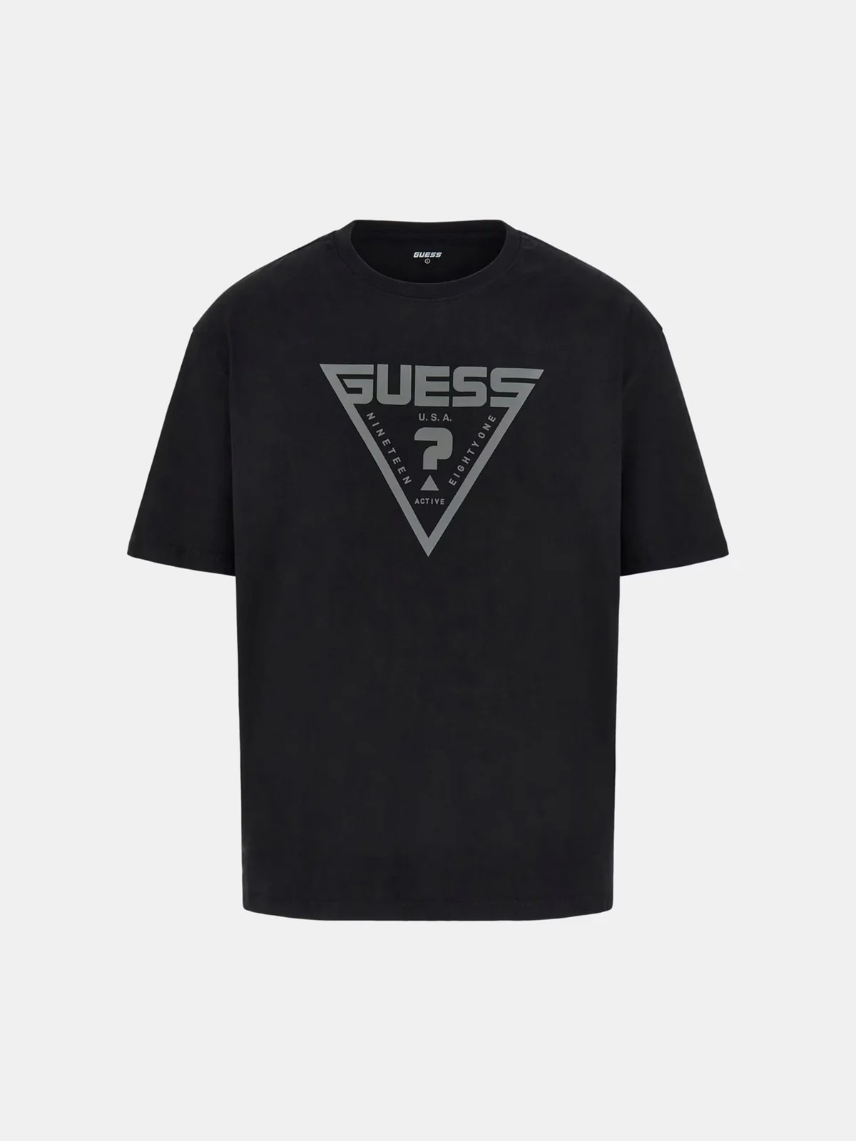 GUESS SPORT T-shirt Uomo AZHA CN OVER T-SHIRT Z4BI02 I3Z14 JBLK Nero - Image 5