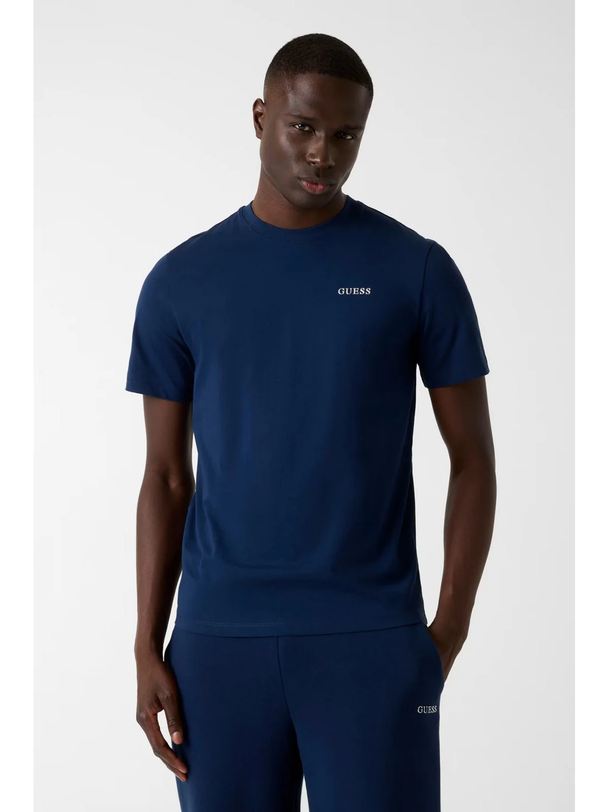 GUESS SPORT T-shirt Uomo MARZIO CN SS T-SHIRT Z6RI17 I3Z14 G7R1 SILK BLUE - Image 2