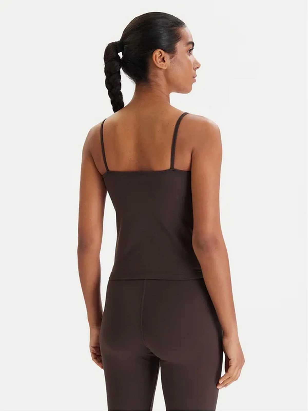 GUESS SPORT Top Donna MARGOT ACTIVE TOP V6RP14 KD952 A10K COFFEE ROAST - Image 3