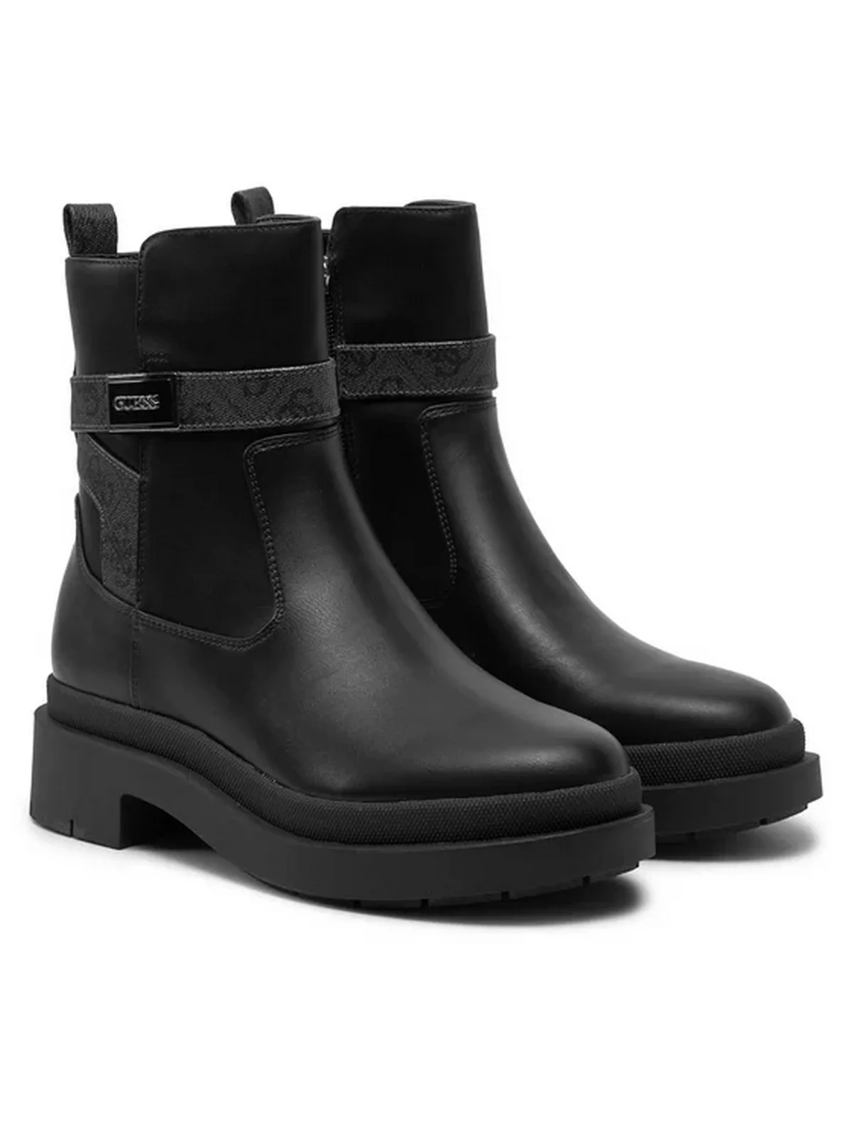 GUESS Stivali e Stivaletti Donna Ovelle2 FLTOVE ELE10 BLKCO Nero - Image 5