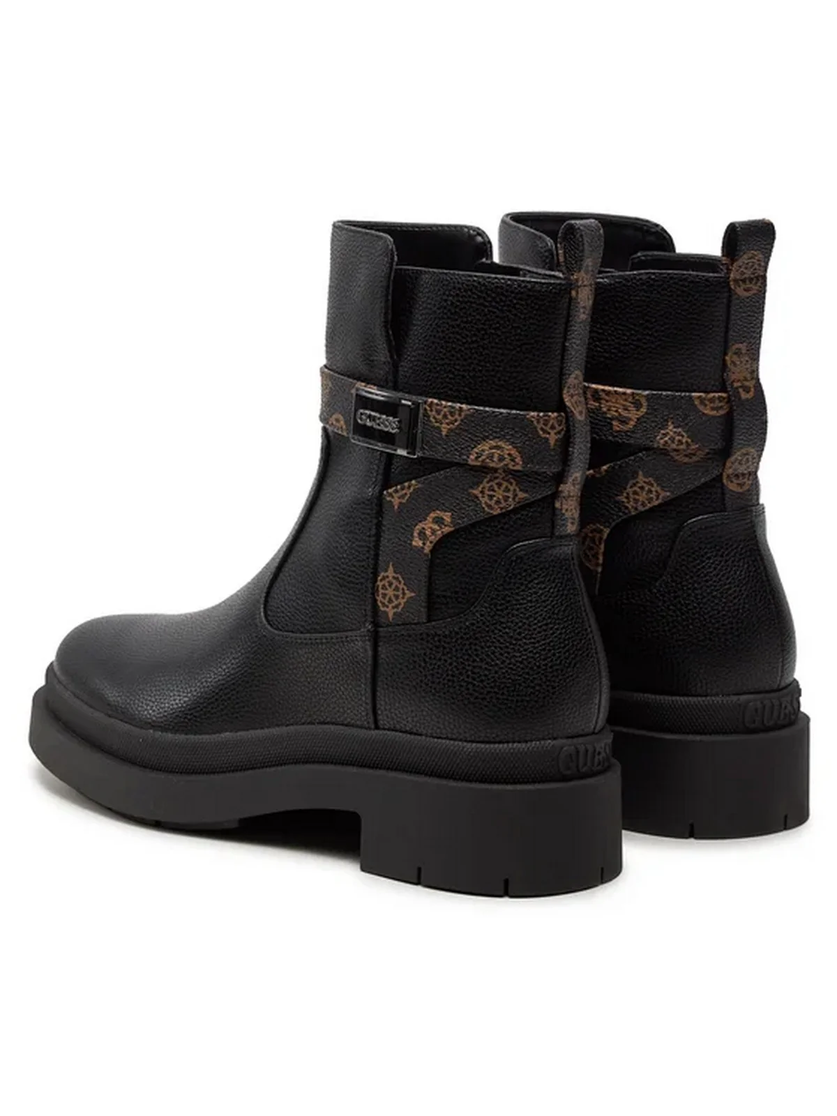 GUESS Stivali e Stivaletti Donna Ovelle2 FLTOVE FAL10 BLKBR Nero - Image 2