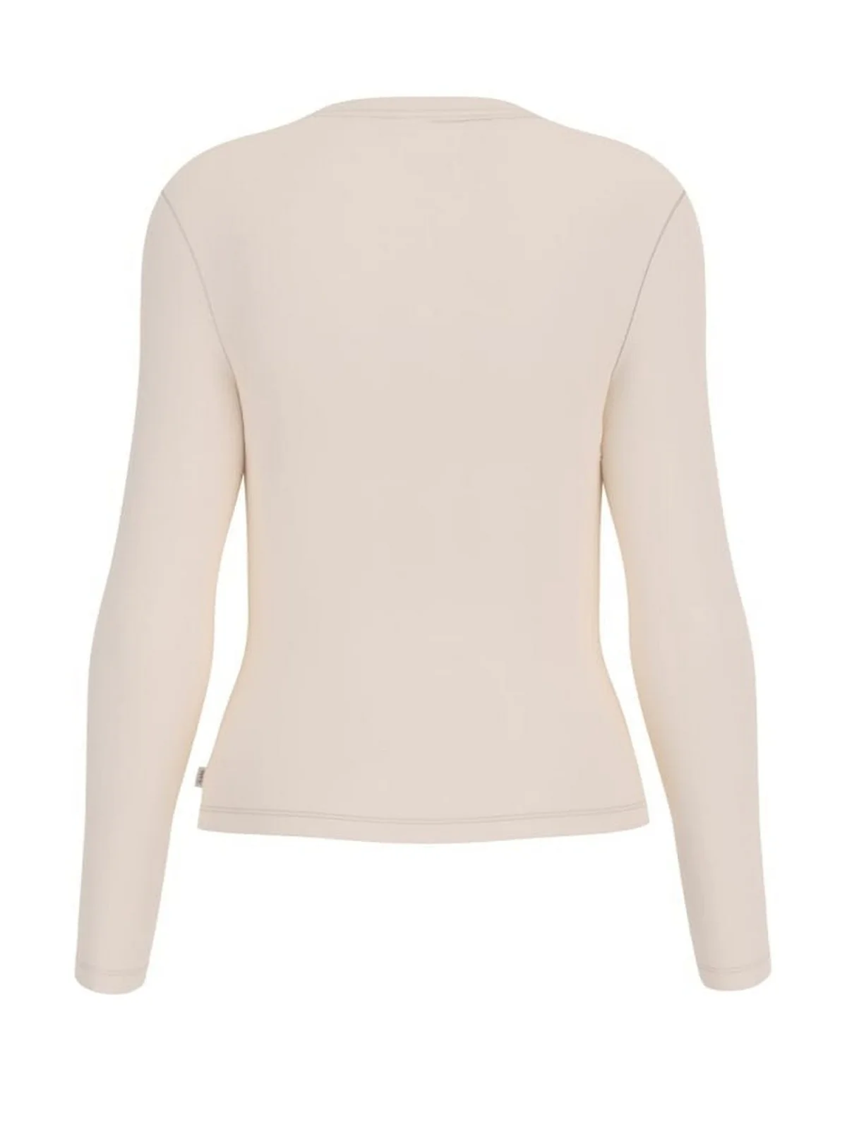 GUESS T-shirt Donna GJ LS CN EMBRO SLIM TOP W5BP01 KA0H1 G053 SANDY SHORE - Image 2