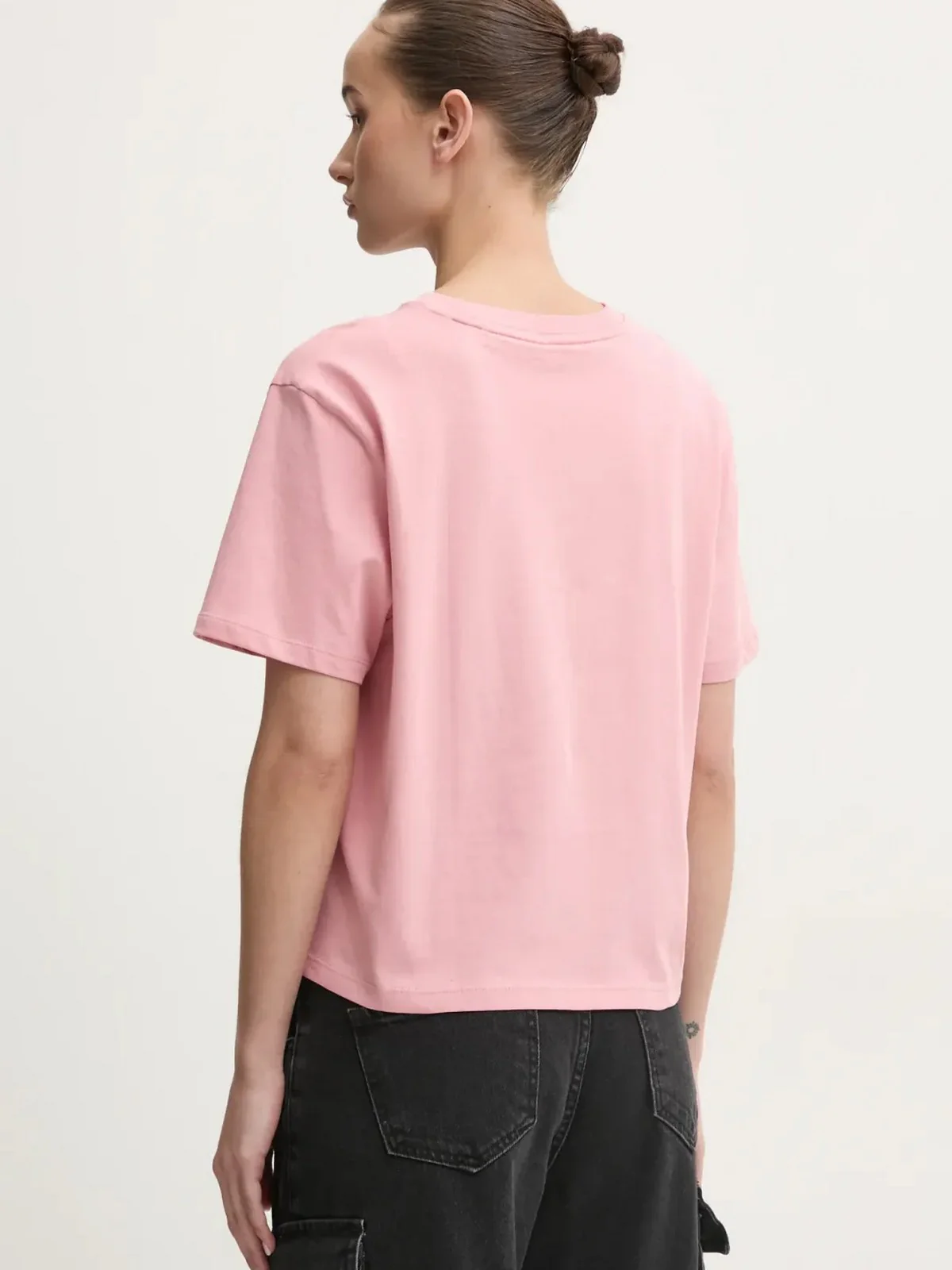 GUESS T-shirt Donna GJ SS CN BOXY EMBRO LOGO TEE W5RI42 K8HM0 G682 Rosa - Image 3