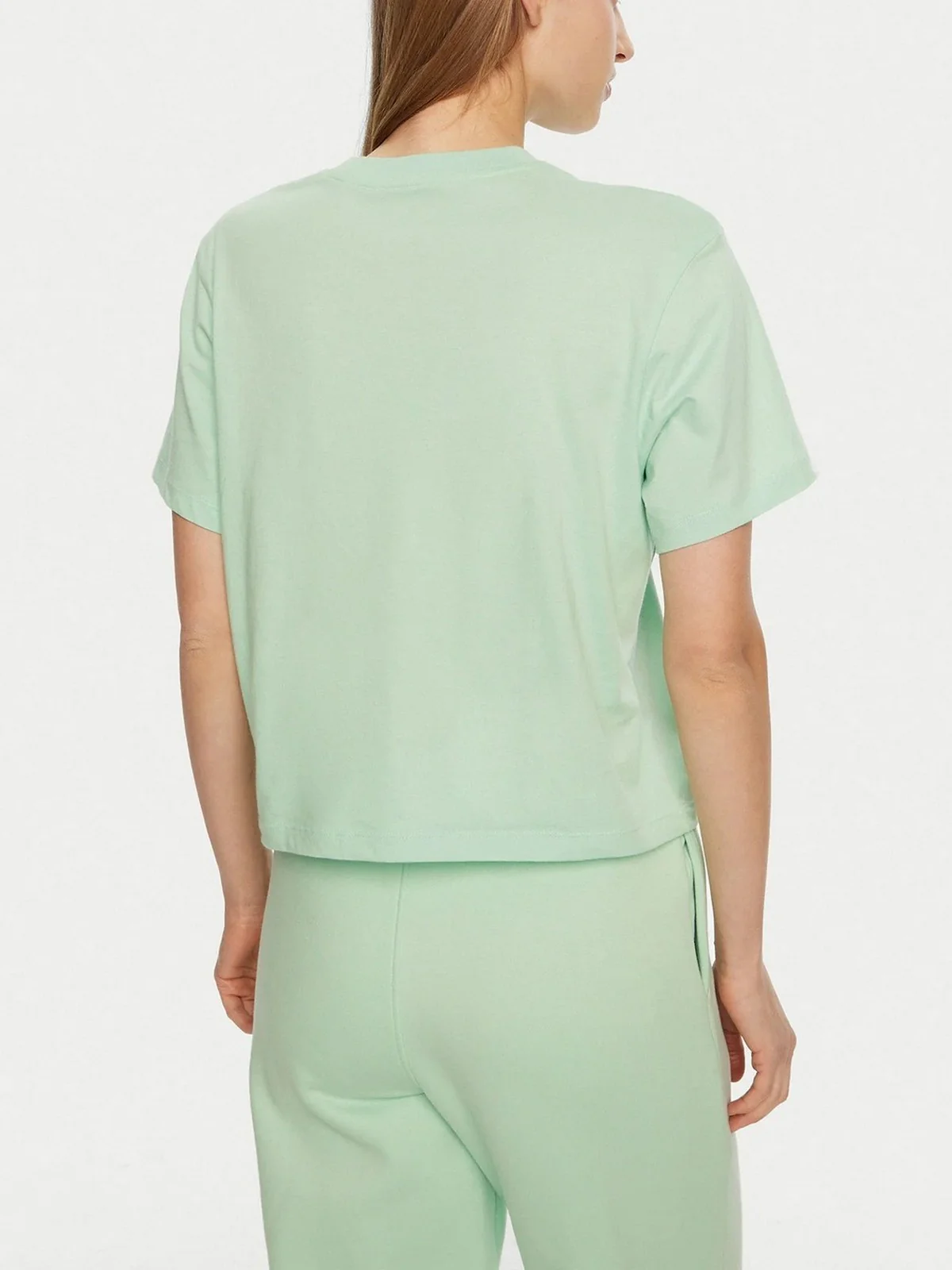 GUESS T-shirt Donna GJ SS CN BOXY MINI TRIANG TEE W4YI05 K8HM0 G8FG HOPE GREEN - Image 4