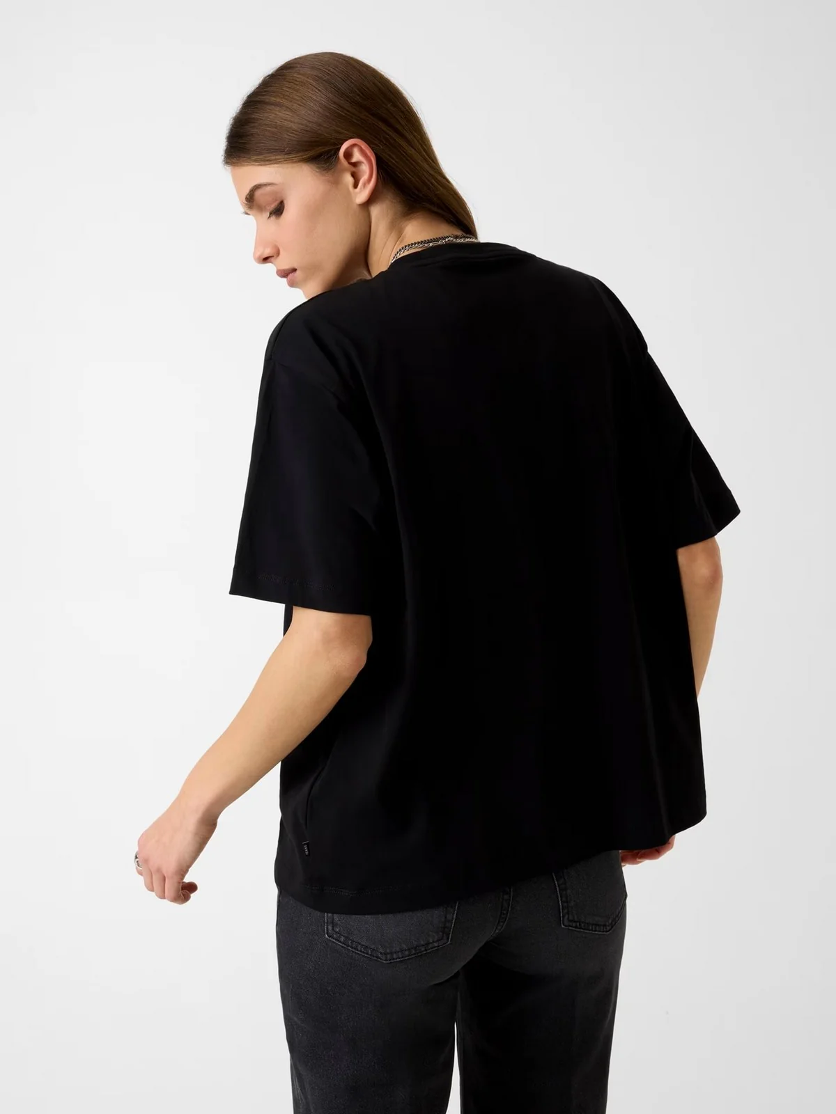 GUESS T-shirt Donna GJ SS CN OS AMERICAN TR TEE W4YI08 K8HM0 JBLK Jet Black A996 - Image 3