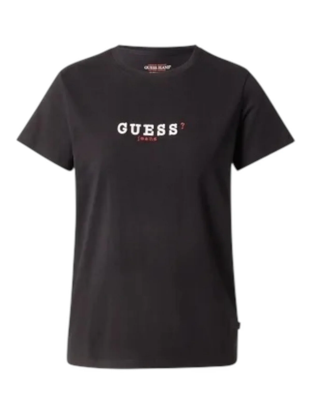 GUESS T-shirt Donna GJ SS CN REG 3D EMBR GUESS TEE W5RI54 J1314 JBLK Jet Black A996 - Image 6