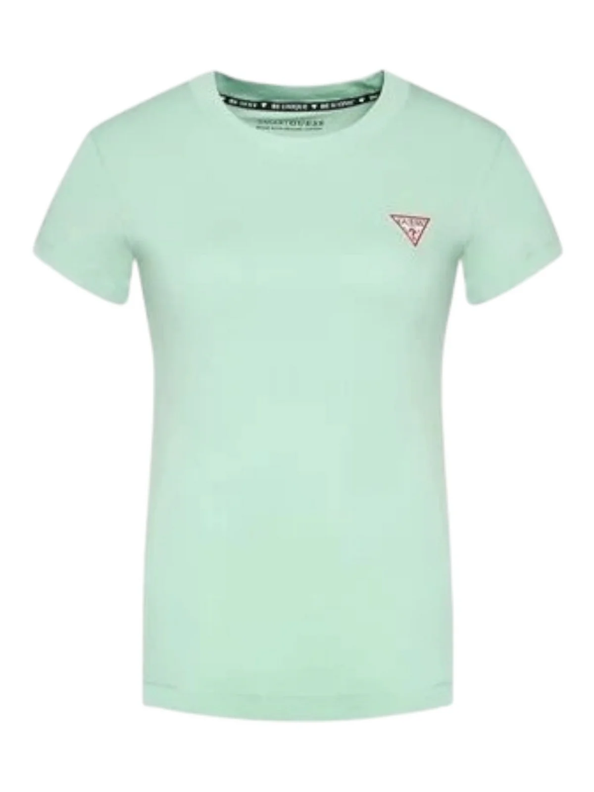 GUESS T-shirt Donna GJ SS CN REG MINI TRIANGLE TEE W4YI10 J1314 G8FG HOPE GREEN - Image 6