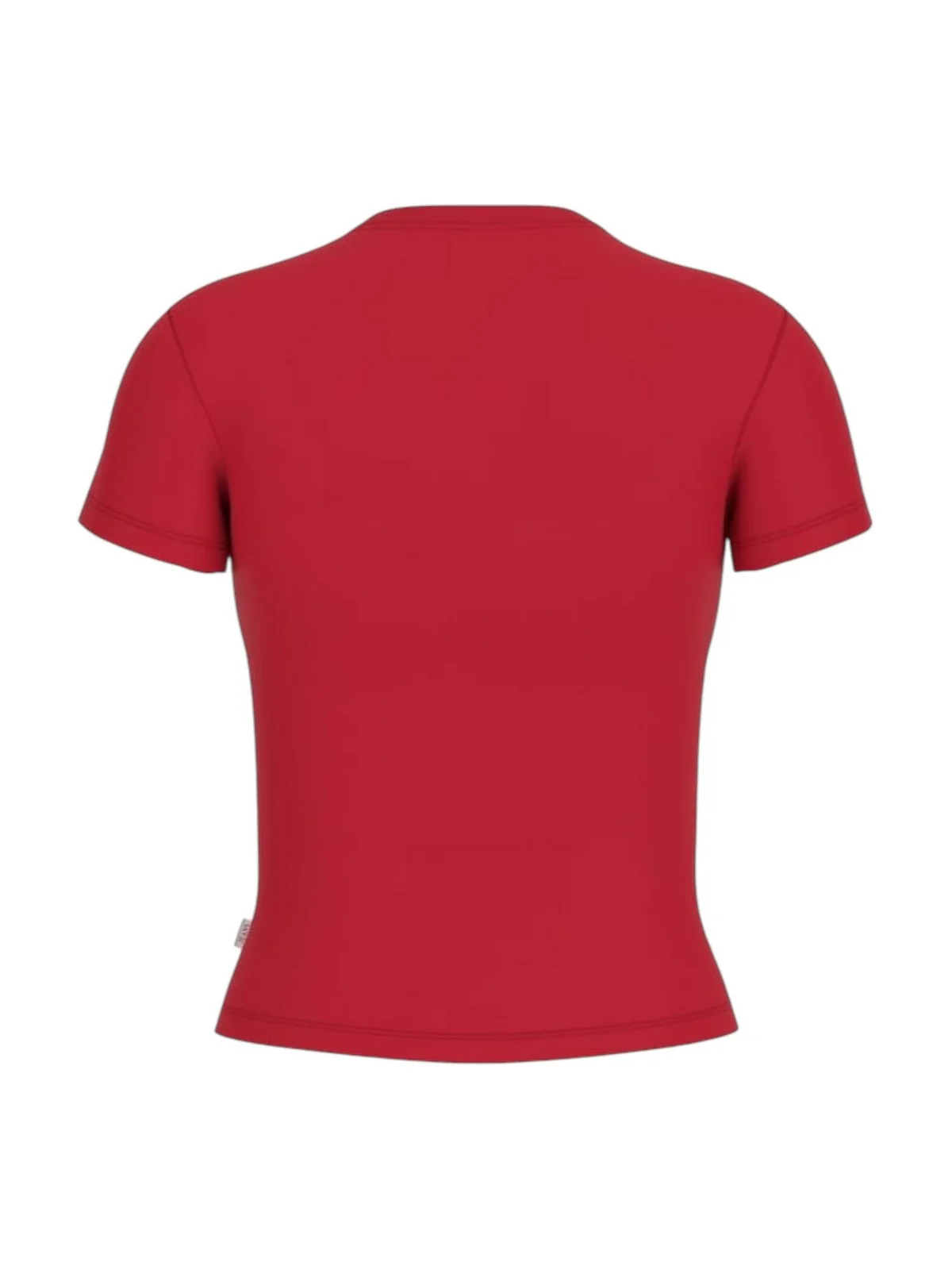 GUESS T-shirt Donna GJ SS CN SLIM AMERICAN TR TEE W4YI03 J1314 G585 Rosso - Image 2