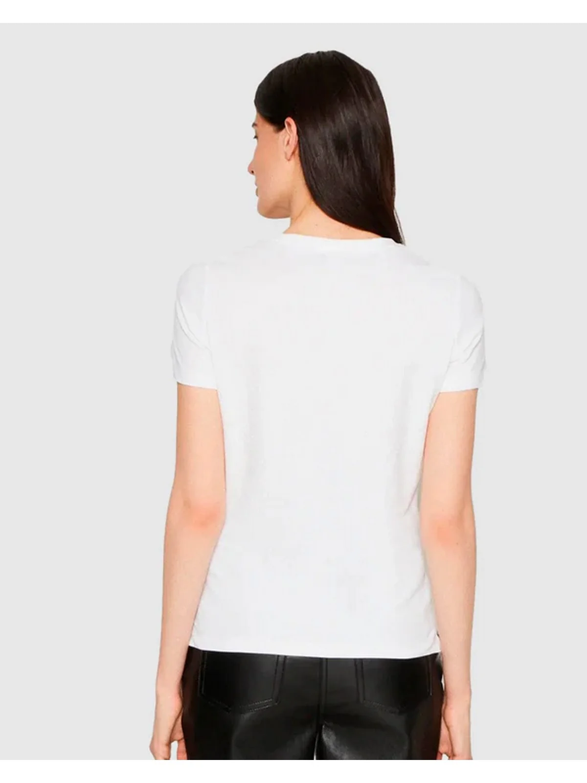 GUESS T-shirt Donna GJ SS CN SLIM ICONIC TEE W4YI04 J1314 G011 PURE WHITE - Image 8