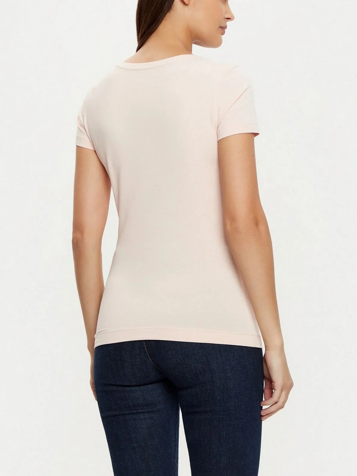 GUESS T-shirt Donna SS VN PYTHON TRIANGLE TEE W5RI21 J1314 A61L Rosa - Image 3