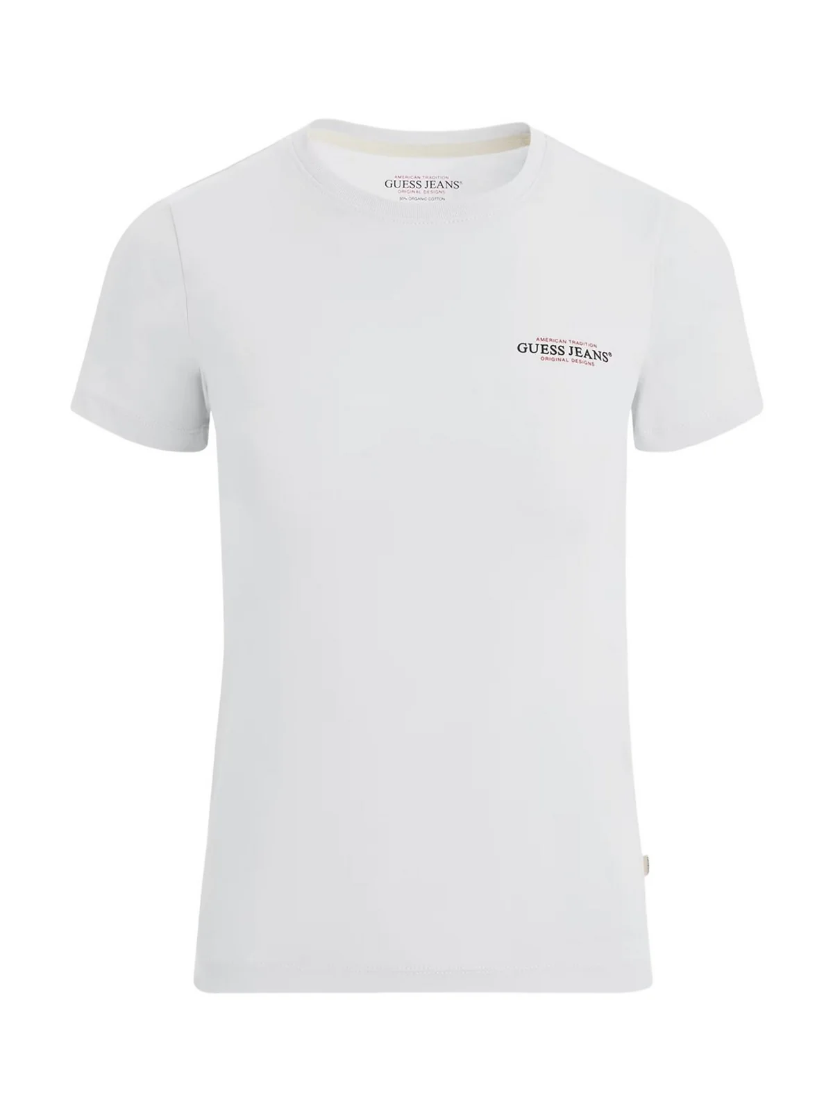 GUESS T-shirt Donna GJ SS CN SLIM MINI AMERICA TEE W4YI02 J1314 G011 PURE WHITE - Image 5