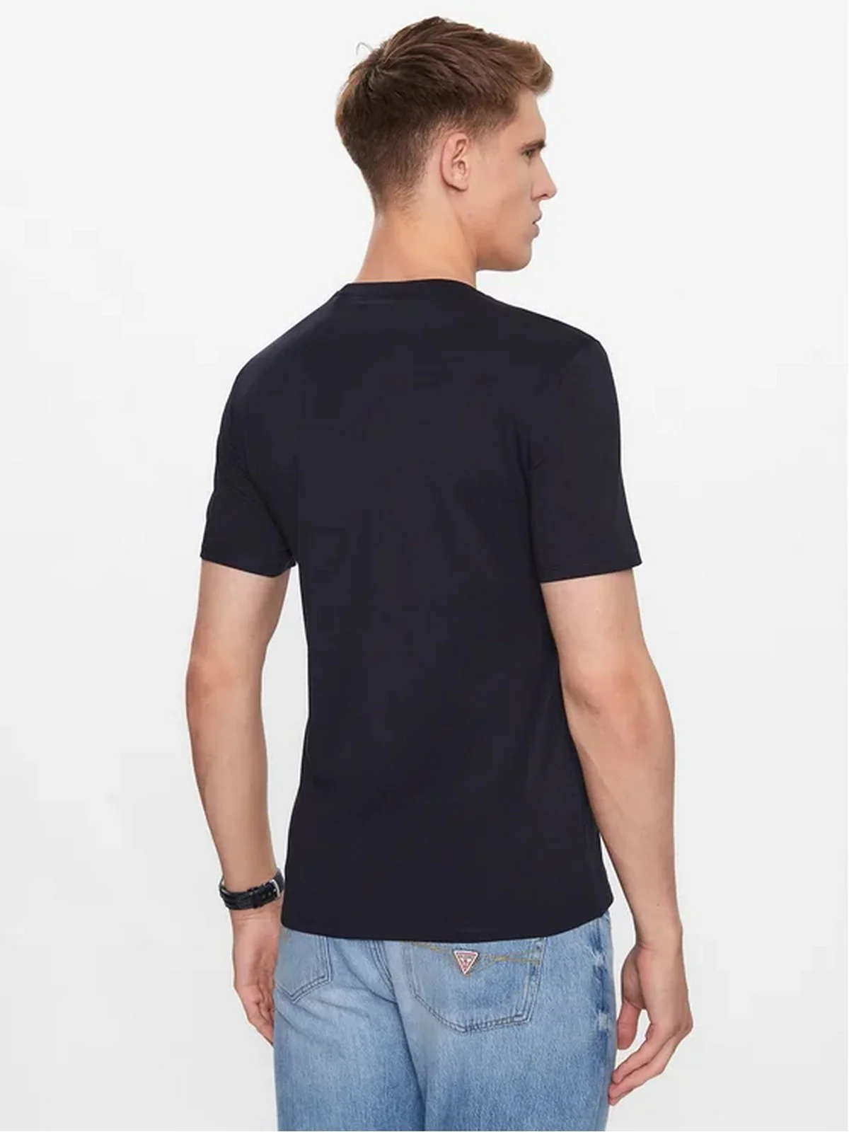 GUESS T-Shirt e Polo Uomo CN SS CORE TEE M2YI36 I3Z14 G7V2 SMART BLUE - Image 4